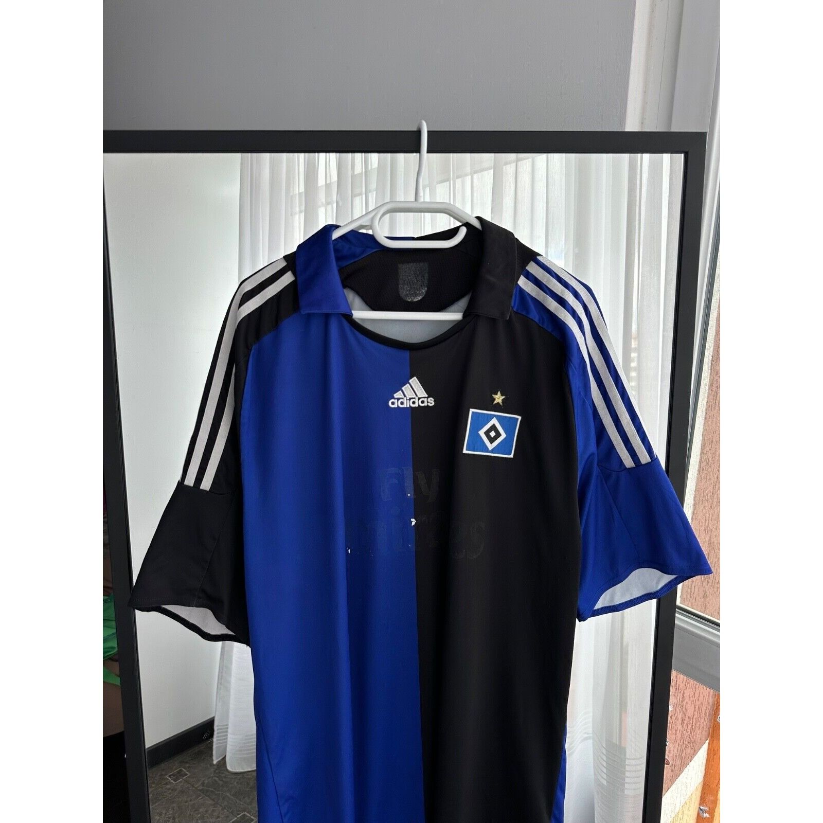 Adidas VTG Adidas Hamburg Football Club 2008/09 Jersey Size US XL / EU 56 / 4 - 3 Thumbnail