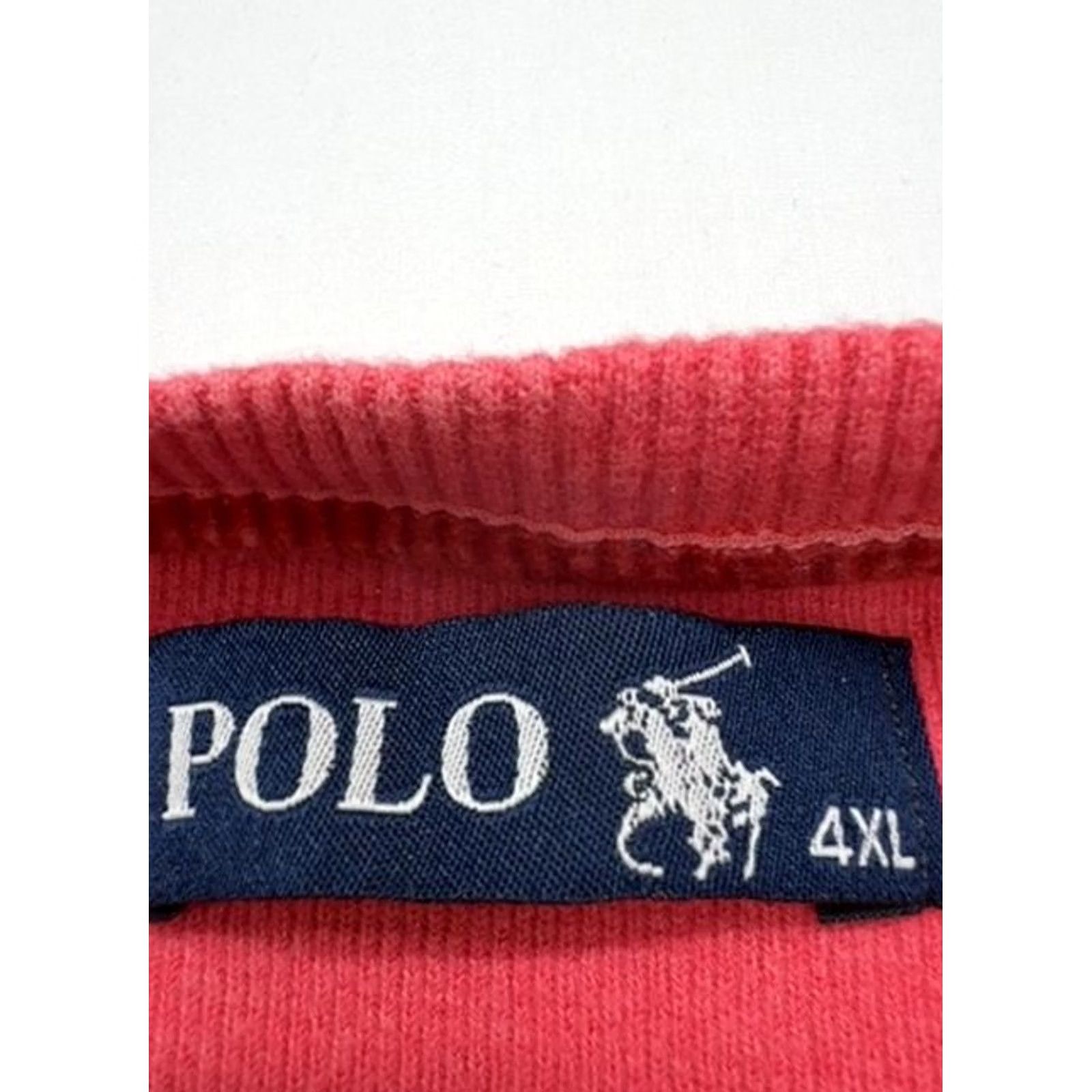 Polo Ralph Lauren Polo Ralph Lauren Red Fleece Crewneck Sweatshirt Men's 4XL Relaxed Fit Size US XXL / EU 58 / 5 - 4 Thumbnail