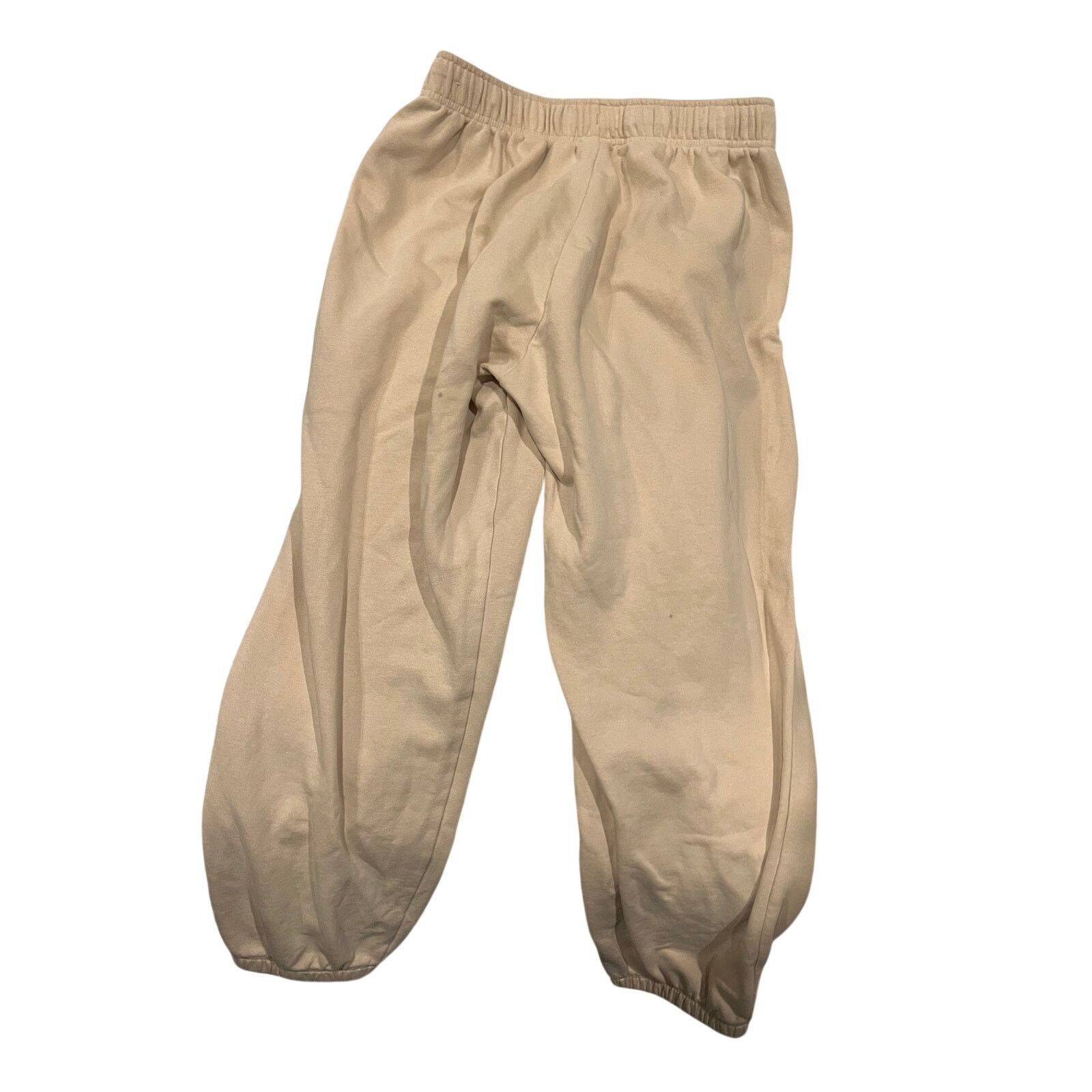 Nike Nike Beige Cream Sweatpants Mens Med Size US 36 / EU 52 - 2 Thumbnail