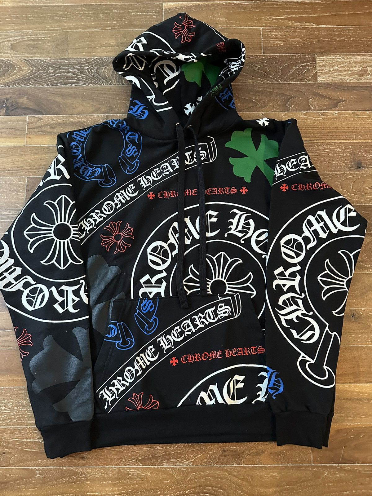 Chrome Hearts Chrome Hearts Stencil Hoodie XL | Grailed