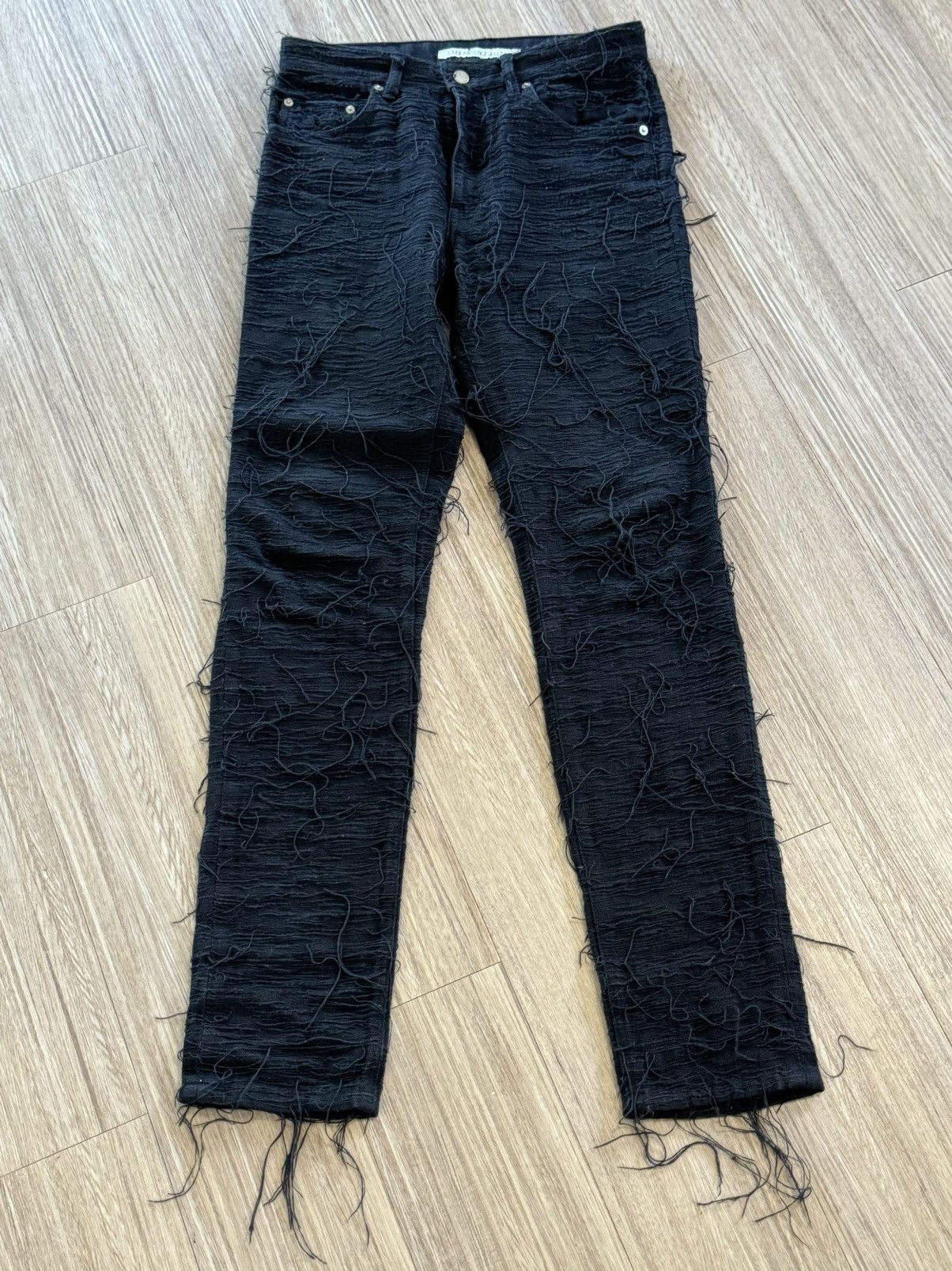 JOHN LAWRENCE SULLIVAN John Lawrence Sullivan Crash Destroyed Zombie Jeans Size US 30 / EU 46 - 1 Thumbnail