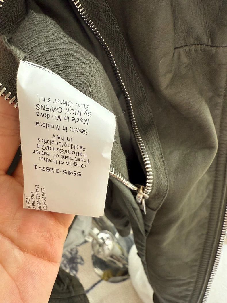 Rick Owens rick owens size 36 Washed lamb skin jacket Size US M / EU 48-50 / 2 - 7 Thumbnail