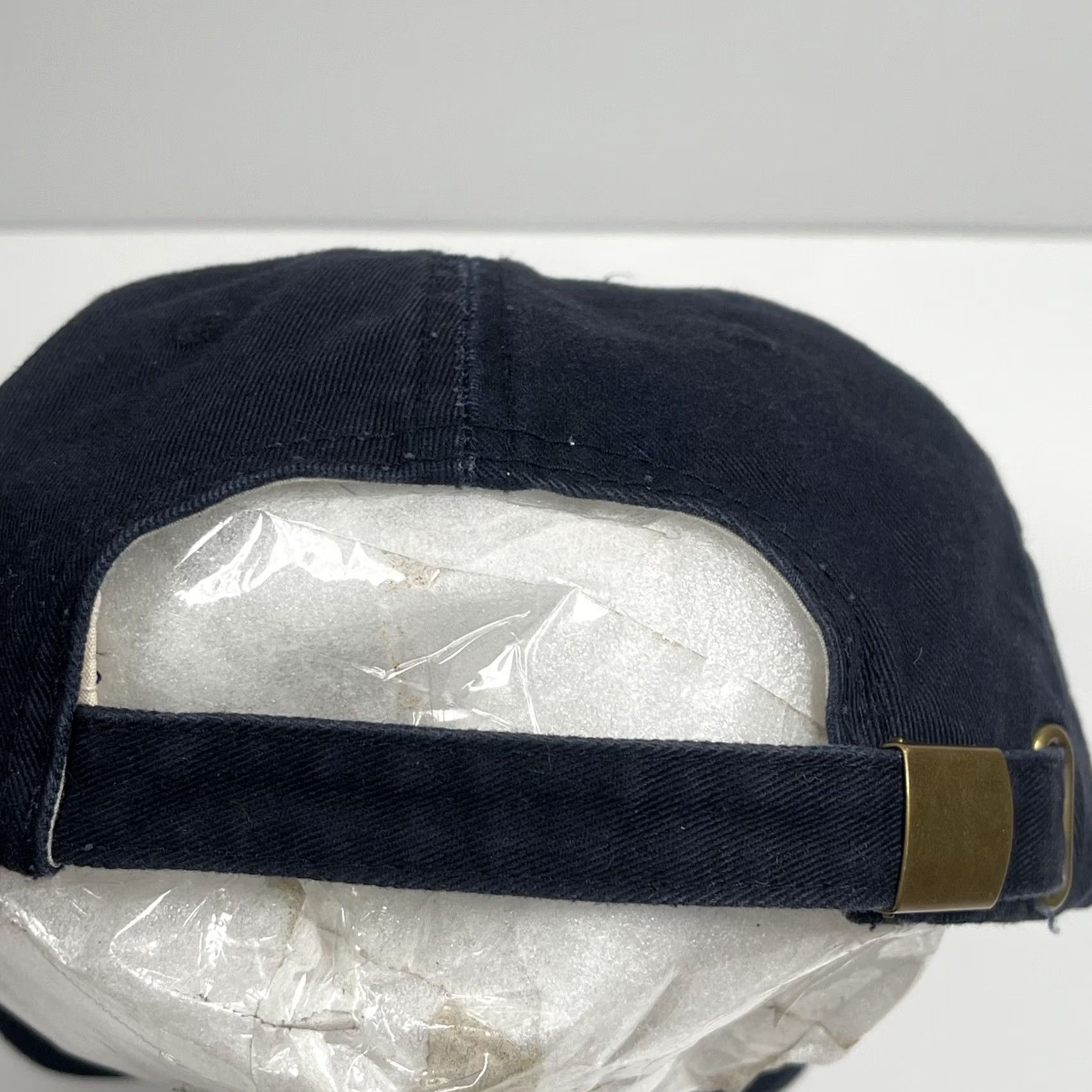 Vintage Hat Adjustable Polar Natural Adult Navy Embroidered StrapBack Baseball Cap Size ONE SIZE - 7 Thumbnail