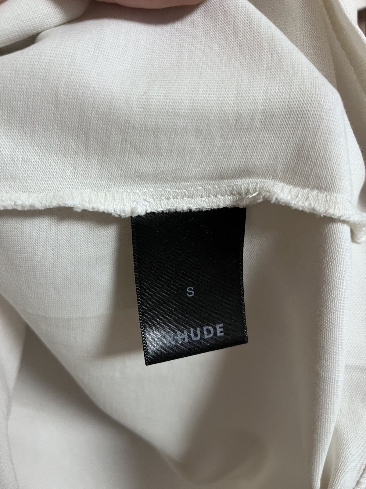 Rhude Vintage Rhude Tee Off-White Big Logo S Size US S / EU 44-46 / 1 - 16 Thumbnail