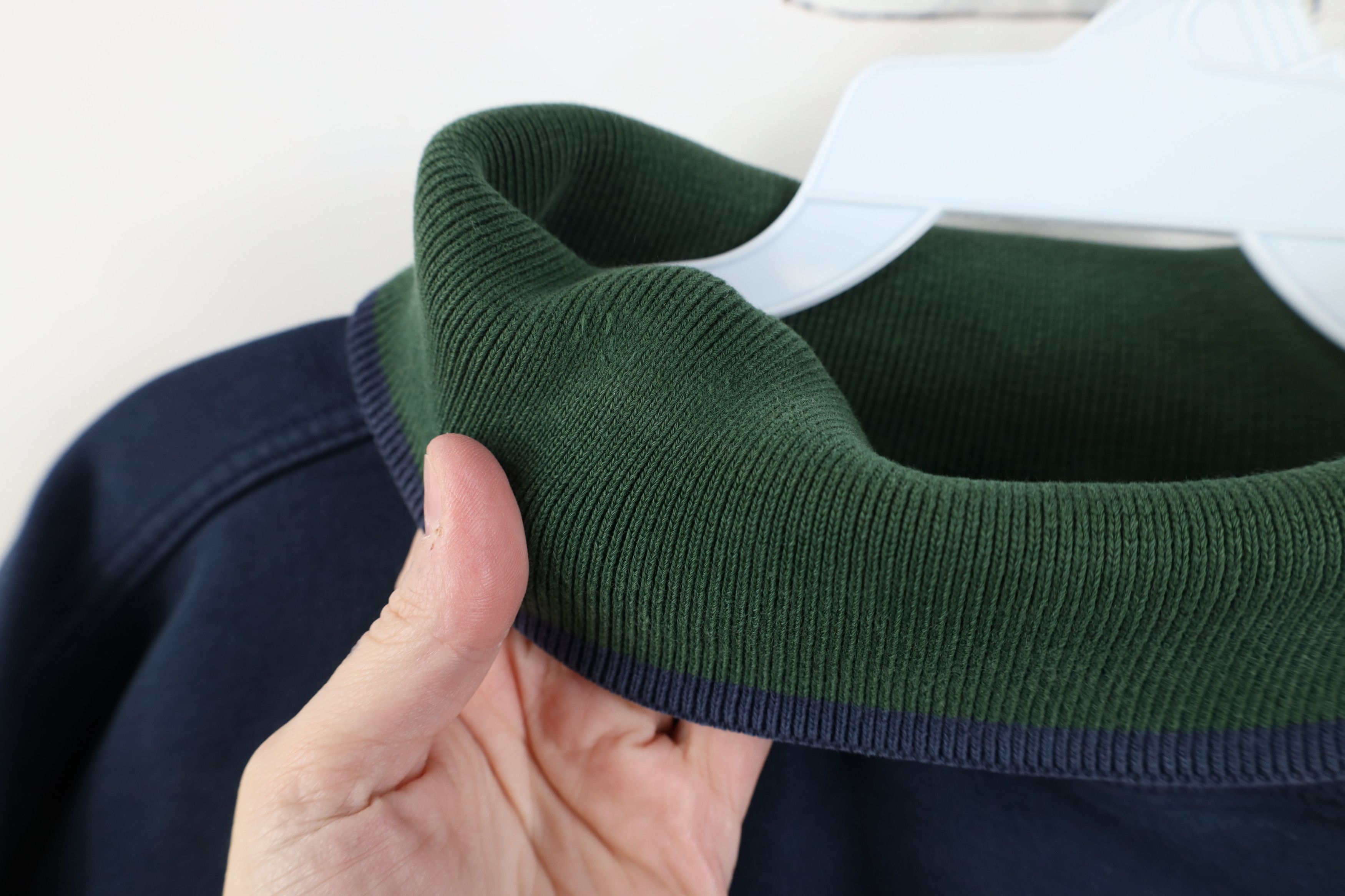 Vintage Vintage 90s Streetwear Alaska Turtleneck Sweatshirt Blue Size XL / US 12-14 / IT 48-50 - 10 Thumbnail