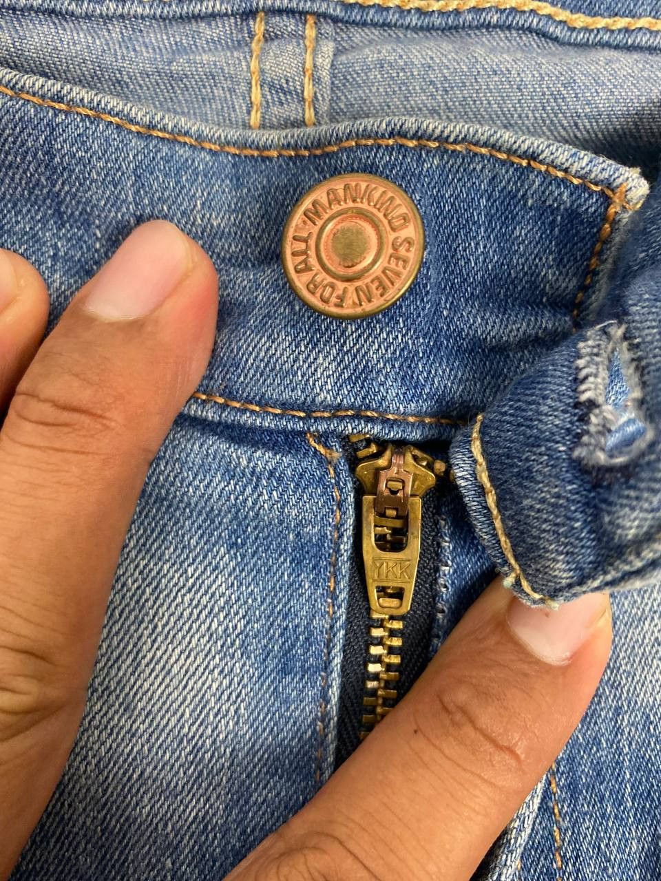 7 For All Mankind 7 for all mankind distressed denim nice design Size 32" / US 10 / IT 46 - 10 Thumbnail