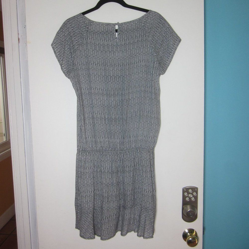 Joie Soft Joie Quora Blouson Pullover Dress Size S Keyhole Button Elastic Waist Mini Size S / US 4 / IT 40 - 10 Thumbnail