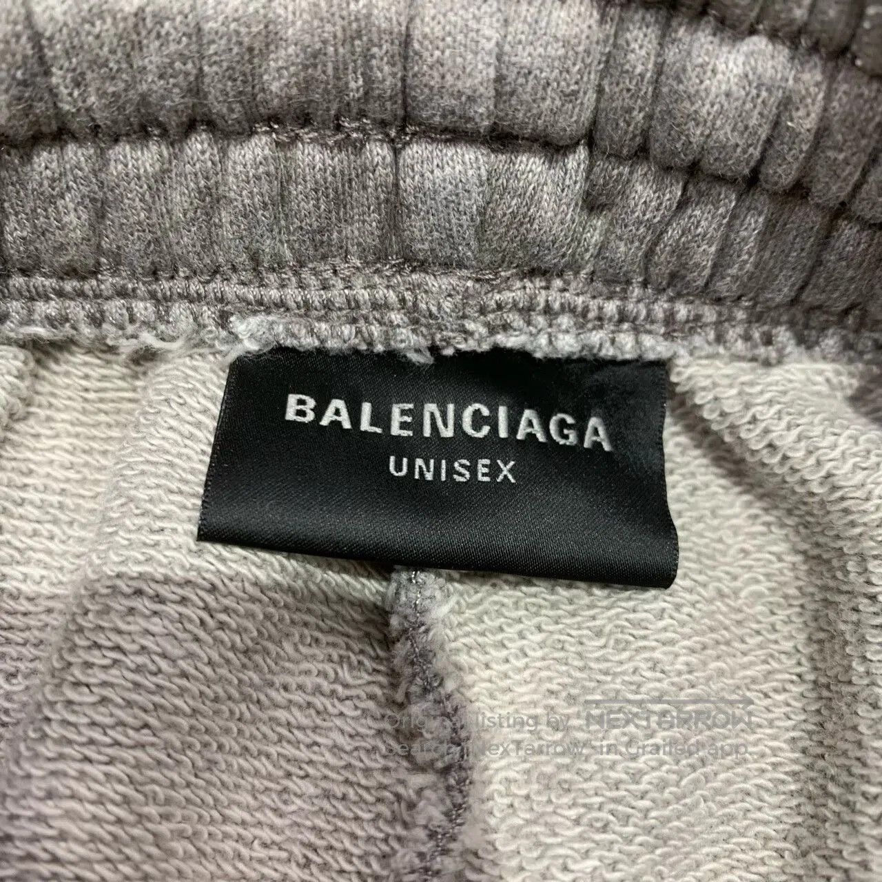 Balenciaga Balenciaga Denim and Jersey Panel Sweatpants. Size US 30 / EU 46 - 6 Thumbnail