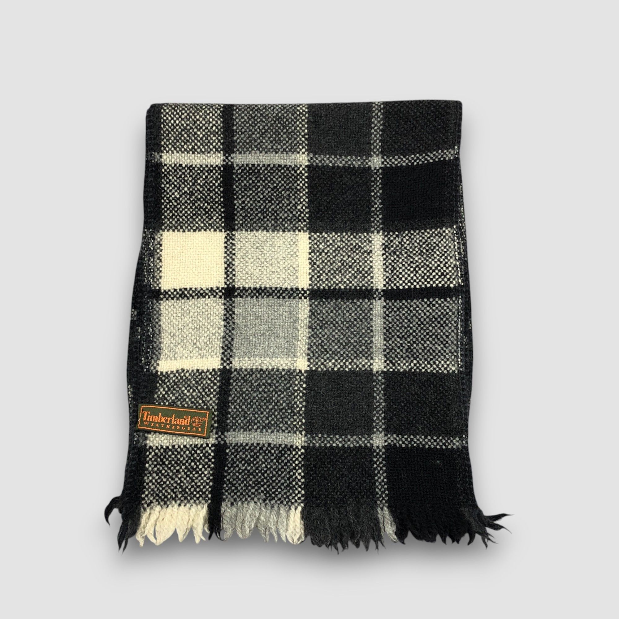 Timberland Vintage Timberland Scarf Muffler Knit Wool Cashmere Scarves Size ONE SIZE - 3 Thumbnail