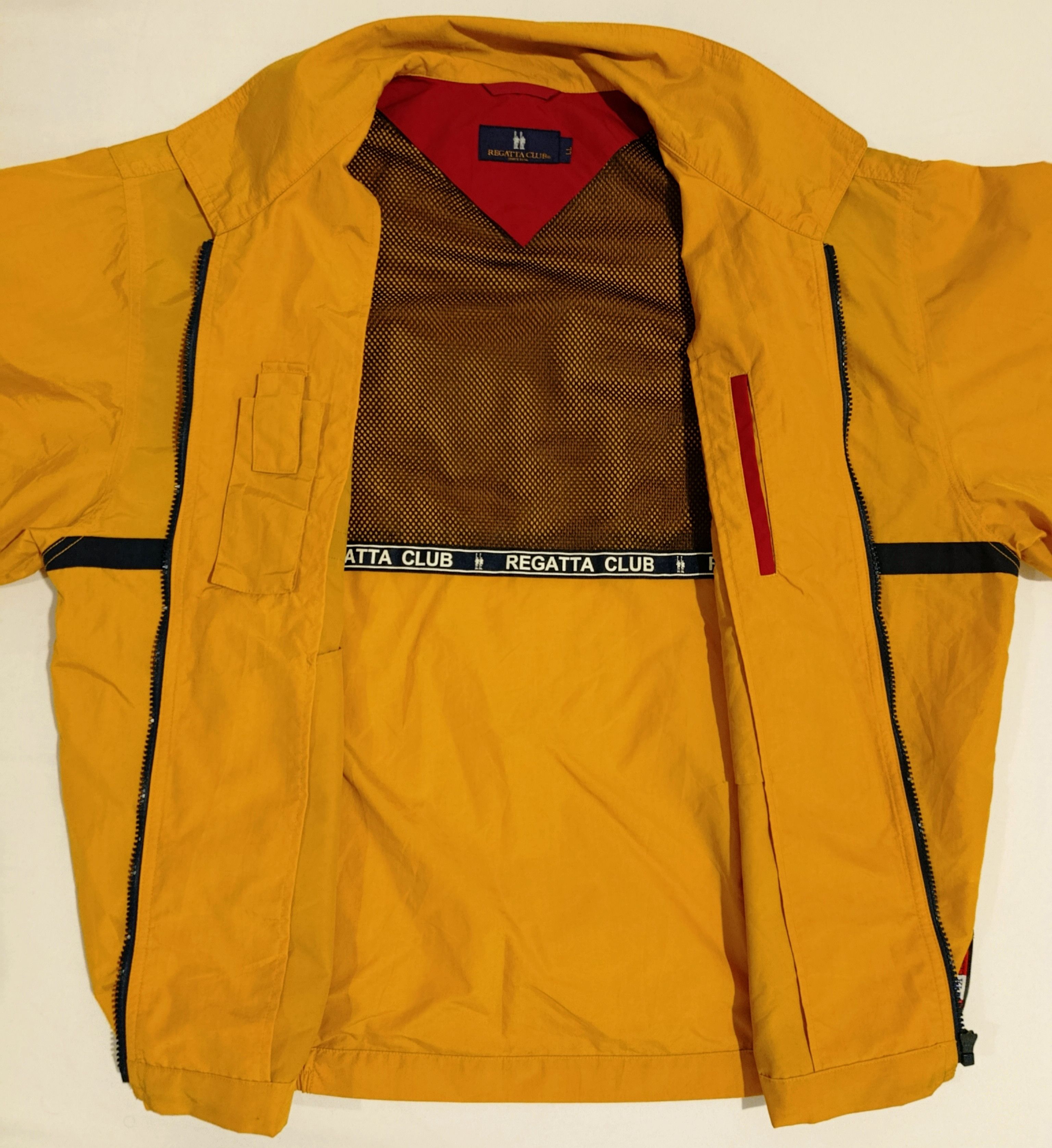 Other Vintage 90s Regatta Club Sailing Windbreaker Jacket Size L / US 10 / IT 46 - 4 Thumbnail