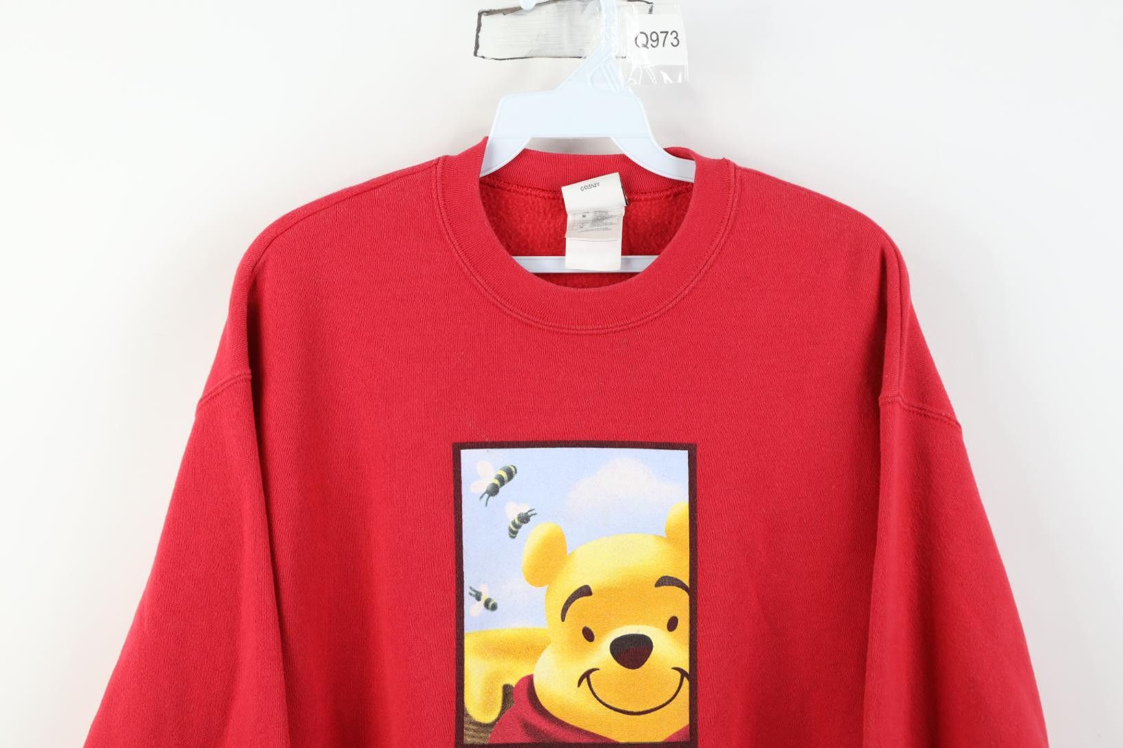 Disney Vintage 90s Disney Winnie the Pooh Crewneck Sweatshirt Red Size M / US 6-8 / IT 42-44 - 2 Thumbnail