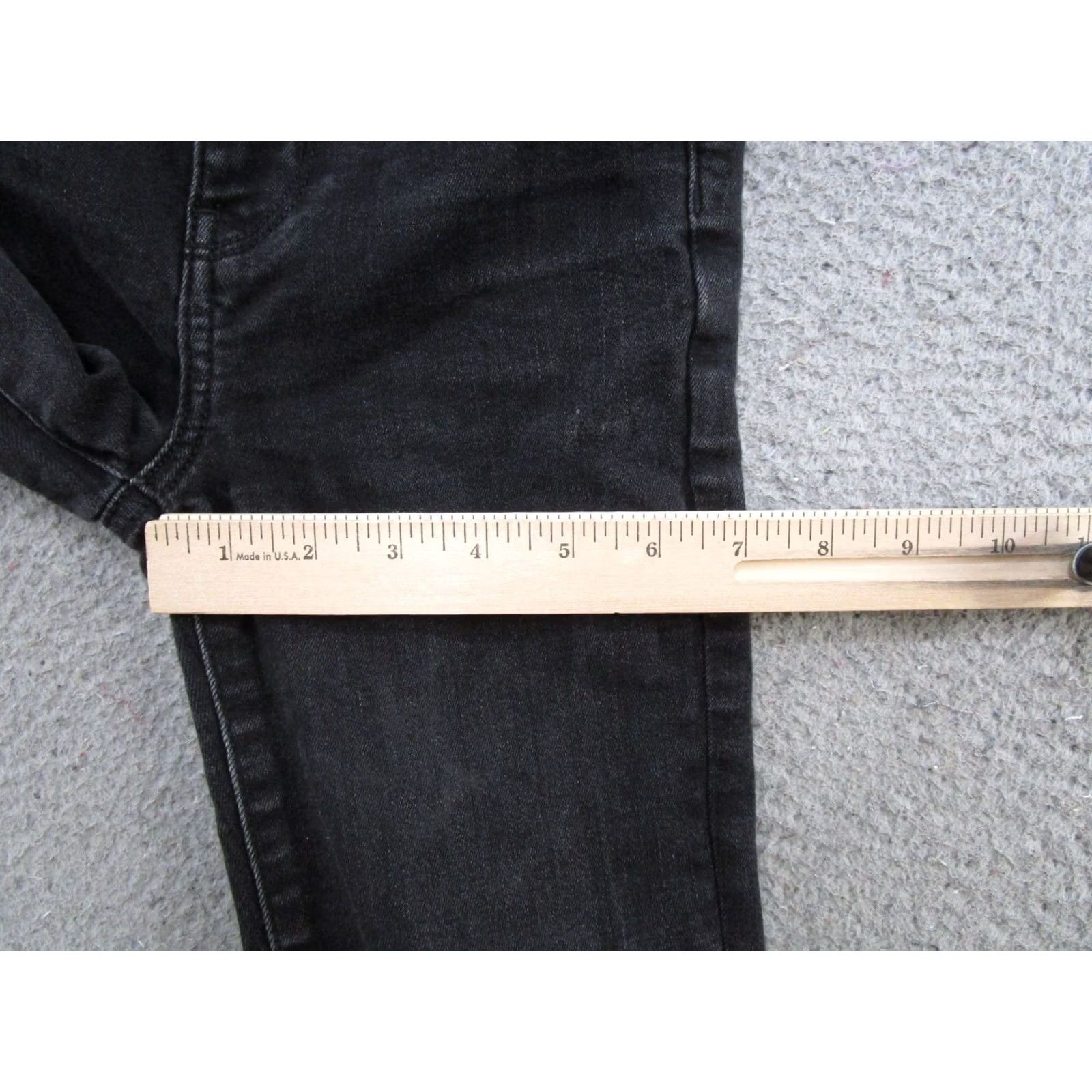 American Eagle Outfitters VINTAGE American Eagle Next Level Stretch Super Hi Rise Jegging Jeans Size 0 Short Black Size 25" / US 0 / IT 36 - 7 Thumbnail