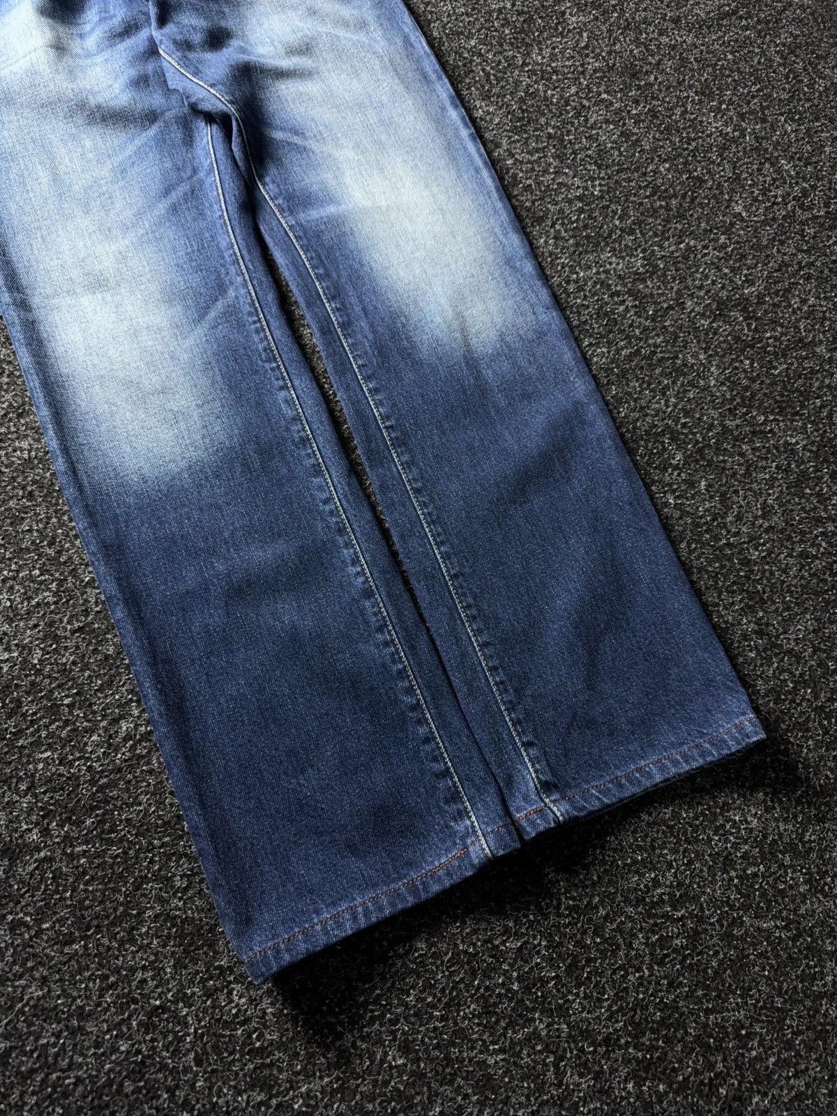 Hugo Boss Luxury y2k BOSS Orange Regular Fit Denim Jeans Blue Wash Size US 30 / EU 46 - 3 Thumbnail