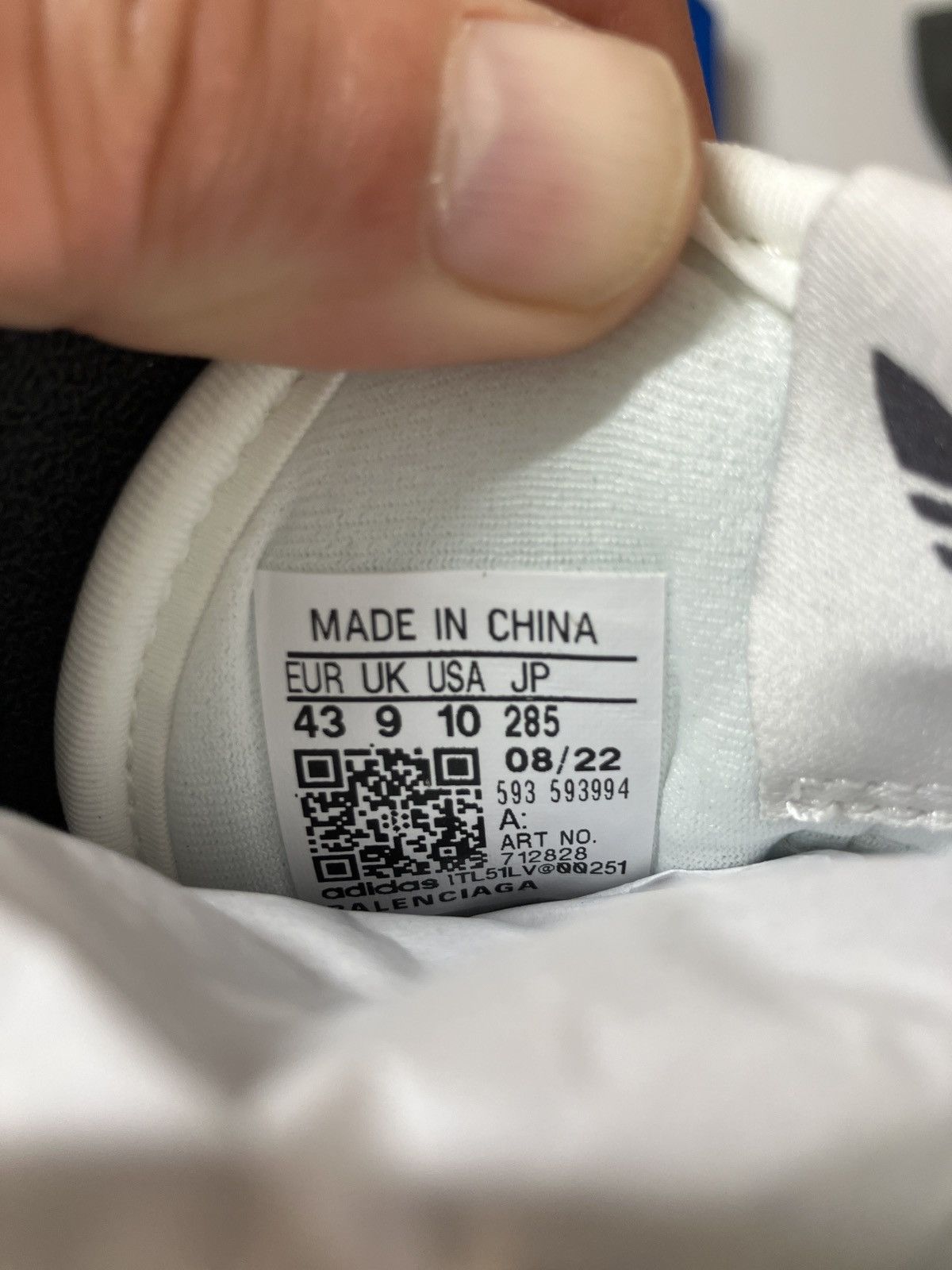 Adidas × Balenciaga Track Hike Sneakers - New Size US 10 / EU 43 - 7 Thumbnail