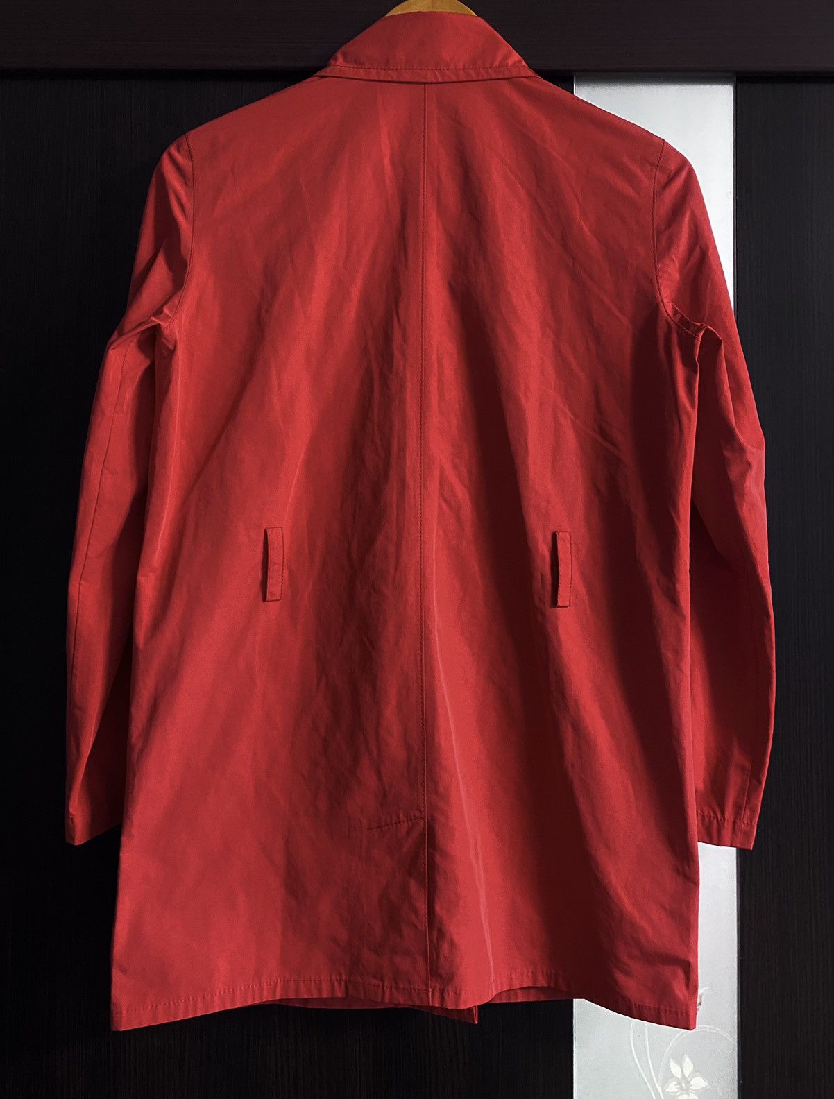 Gucci Gucci 2009 Red Polyester Trench Coat Water/Windproof Jacket Size XS / US 0-2 / IT 36-38 - 6 Thumbnail