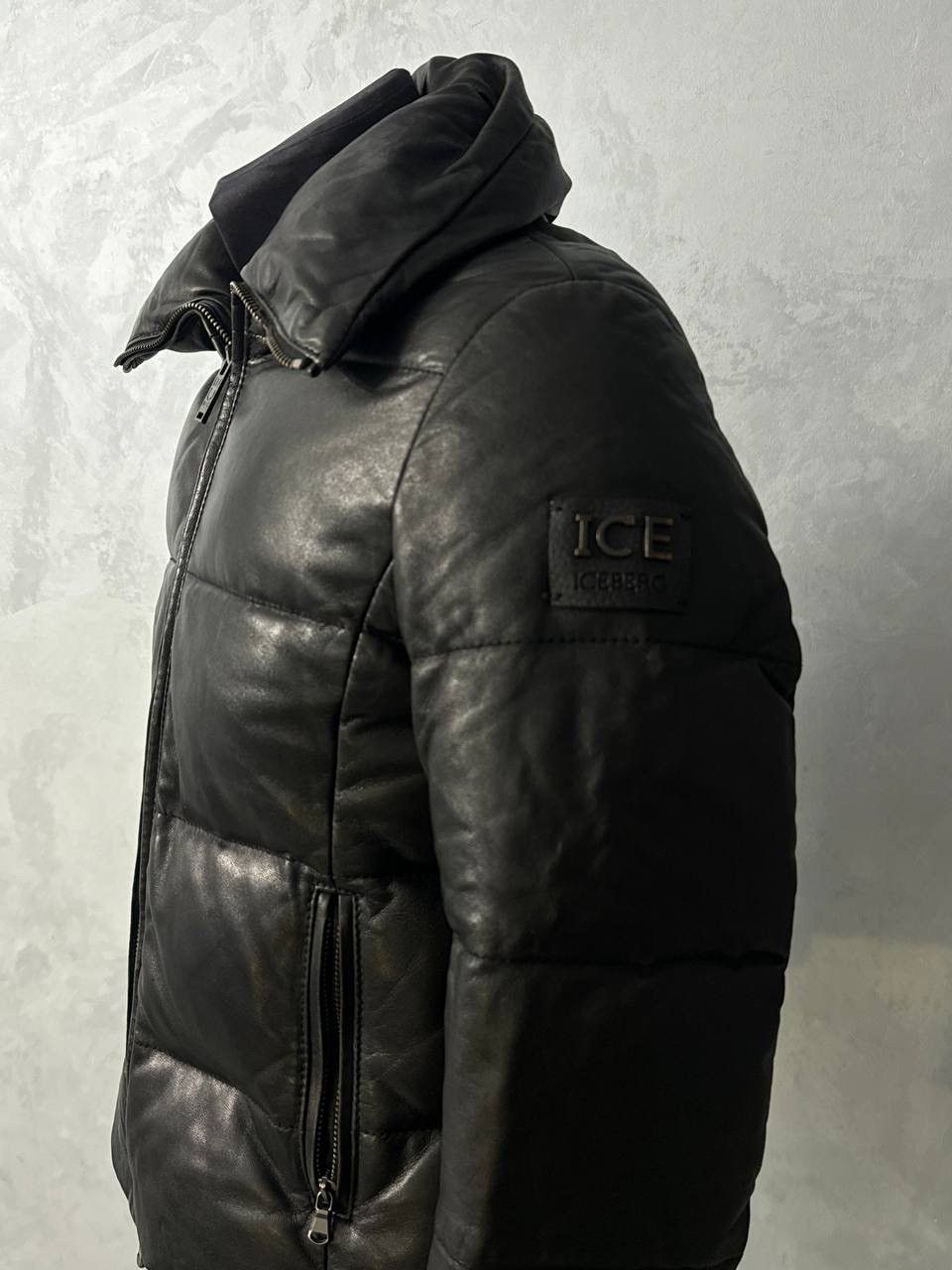 Iceberg Iceberg down leather puffer black jacket XS Italy Size XS / US 0-2 / IT 36-38 - 7 Thumbnail
