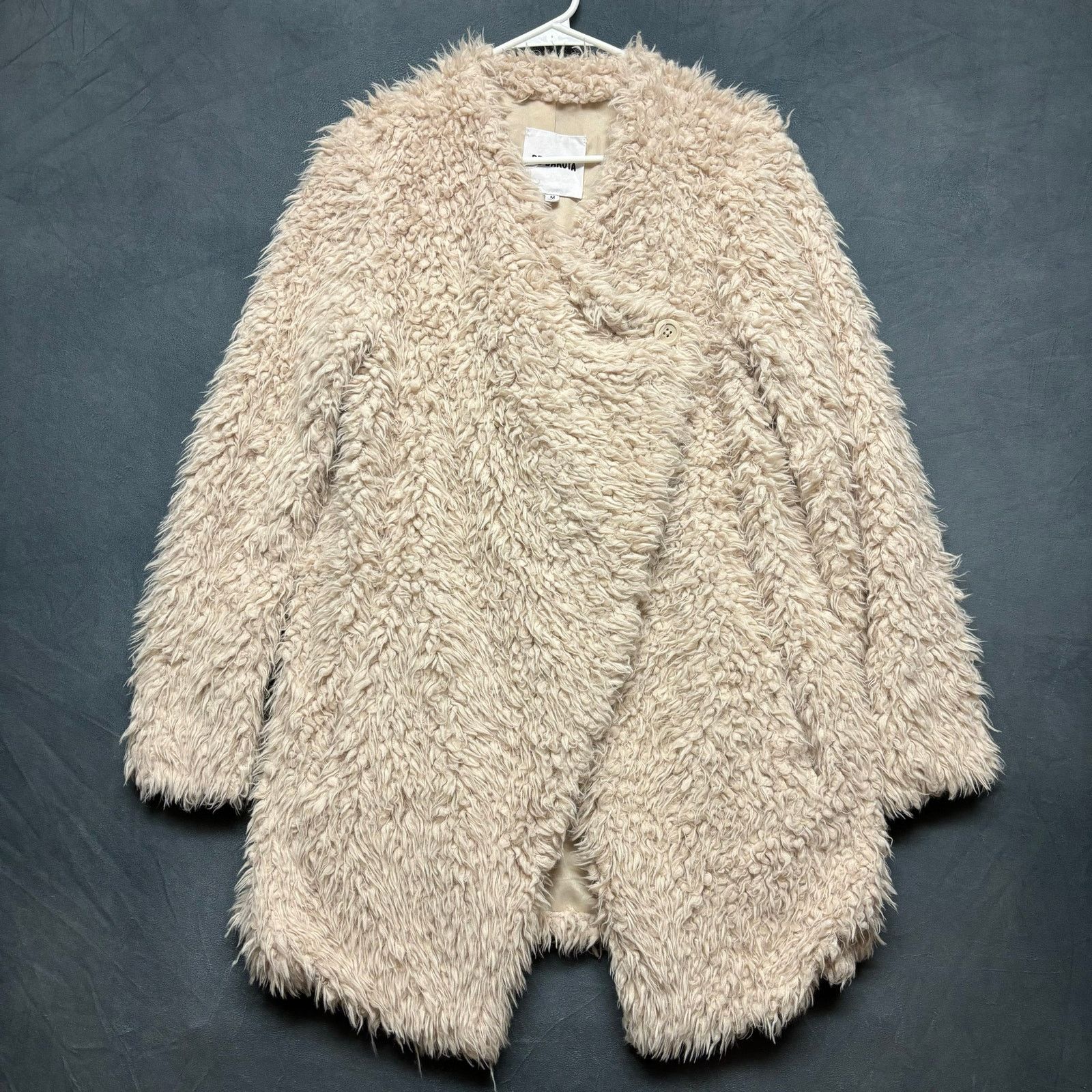BB Dakota BB Dakota Faux Animal Fur Jacket Womens Medium Wrap Around Size M / US 6-8 / IT 42-44 - 1 Thumbnail