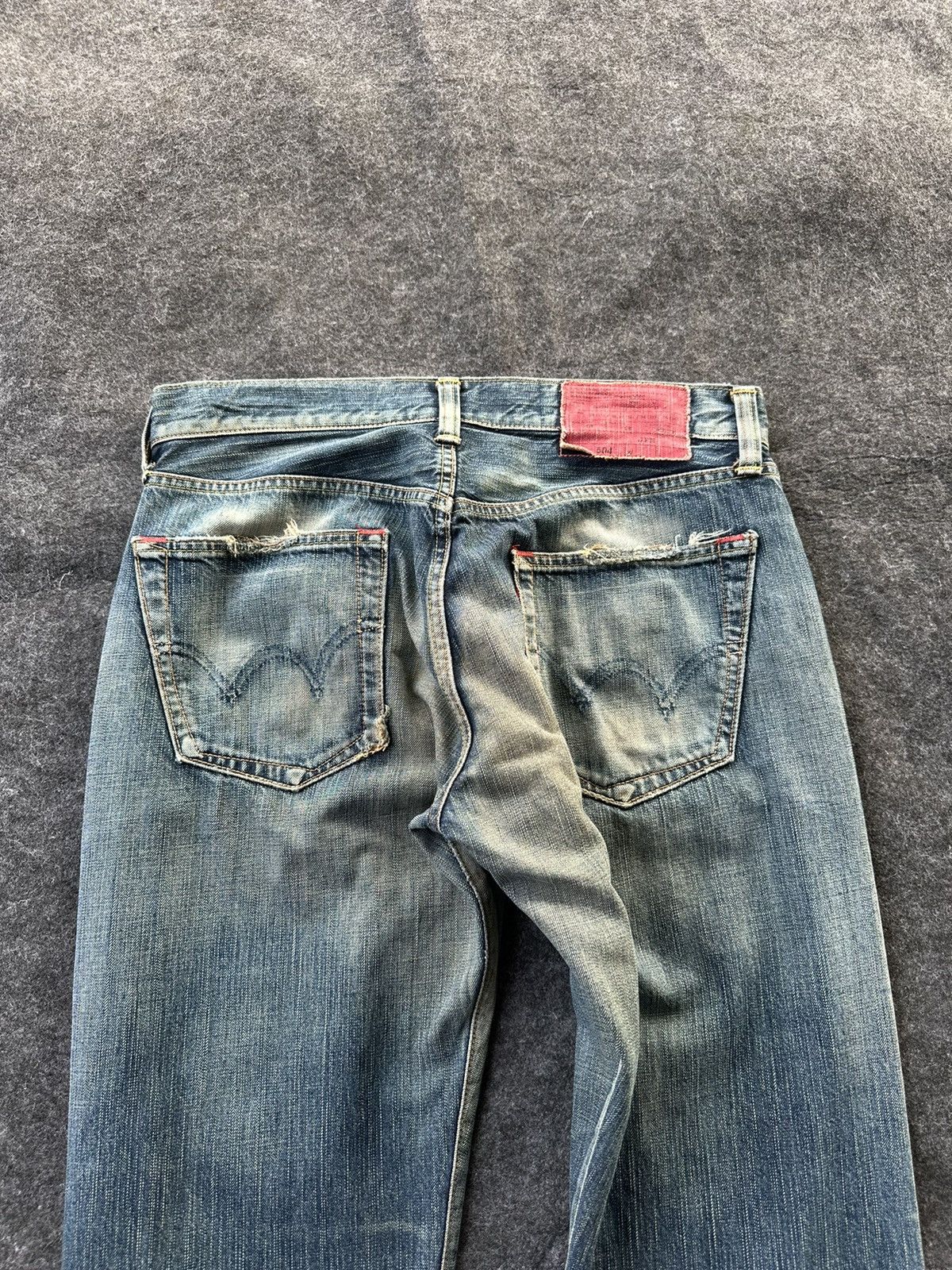 Edwin Vintage Edwin 504 Faded Washed Denim 32x32 D326 Size US 32 / EU 48 - 9 Thumbnail