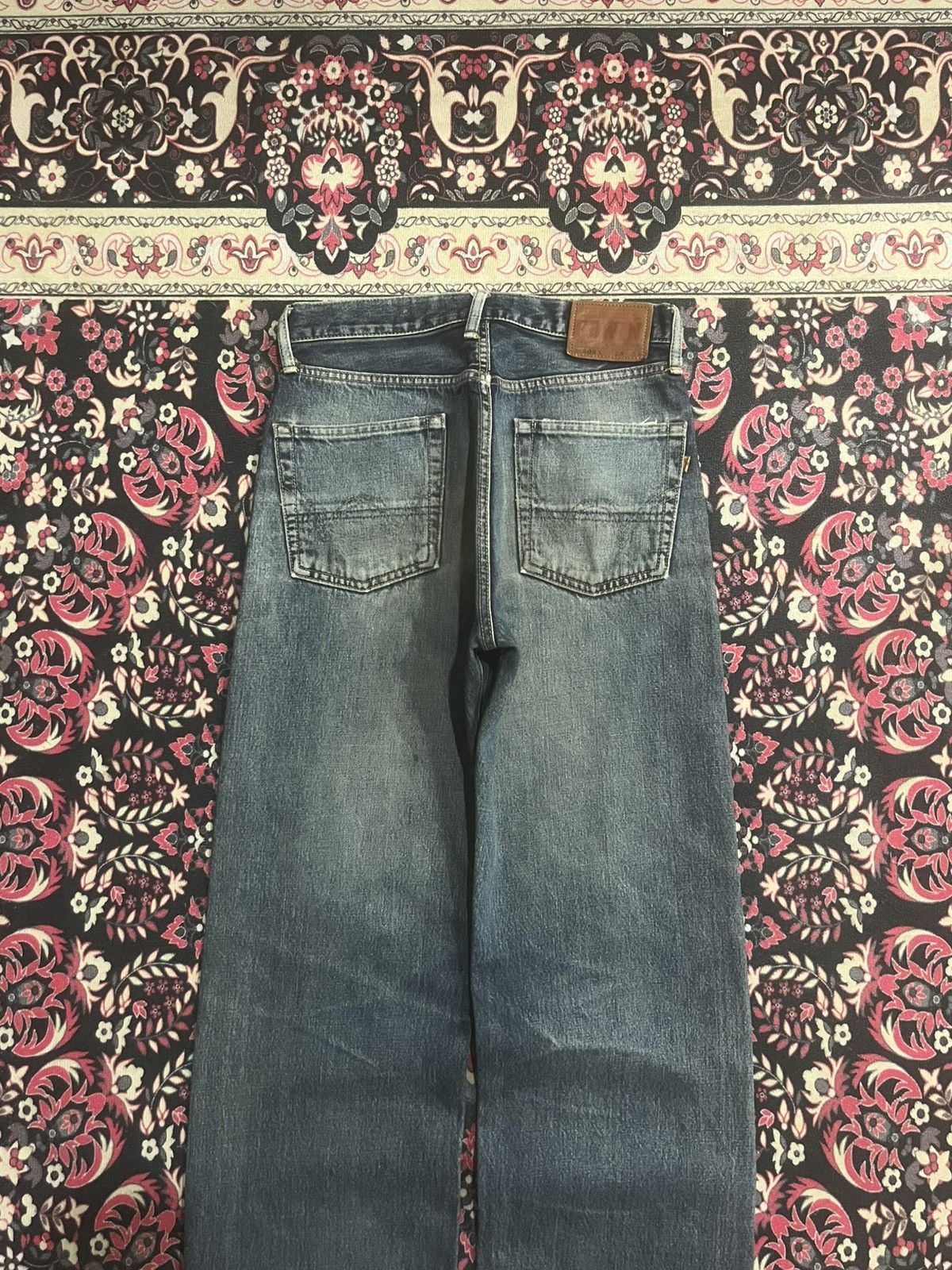 Acne Studios Vintage Edwin 505X Japan Rusty Blue Distressed Selvedge Jean Size US 28 / EU 44 - 6 Thumbnail