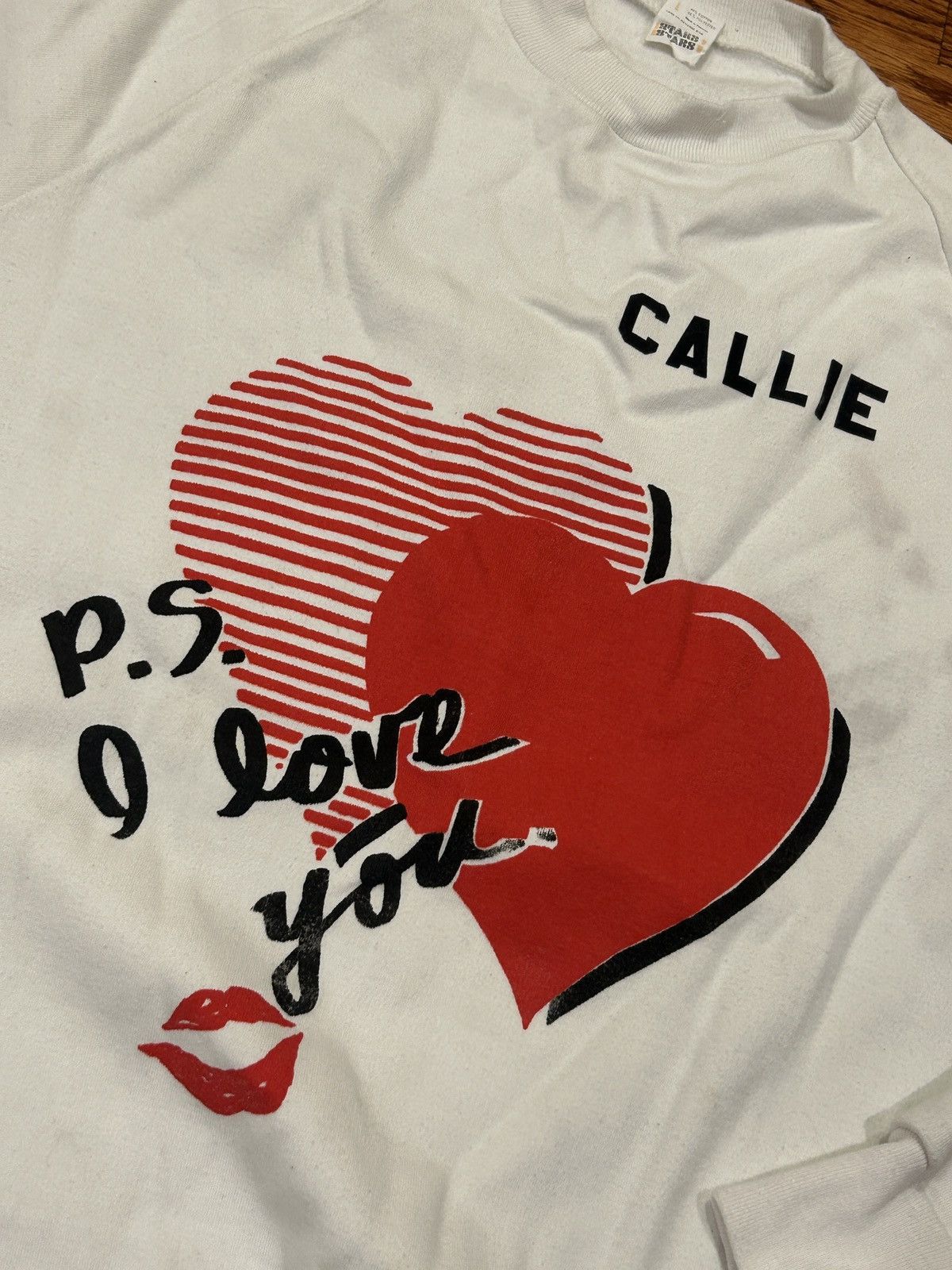 Vintage Vintage Heart Graphic Sweater Size US S / EU 44-46 / 1 - 4 Thumbnail