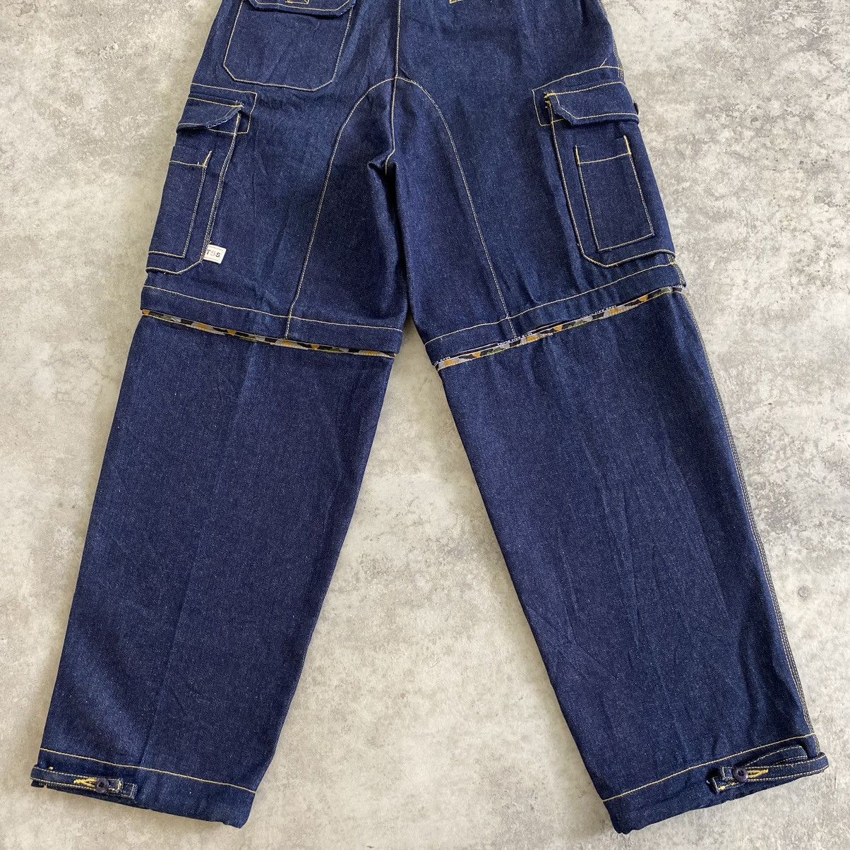 Triple 5 Soul VTG Y2K Triple 5 Soul Convertible Cargo Baggy Jeans Size US 30 / EU 46 - 12 Thumbnail
