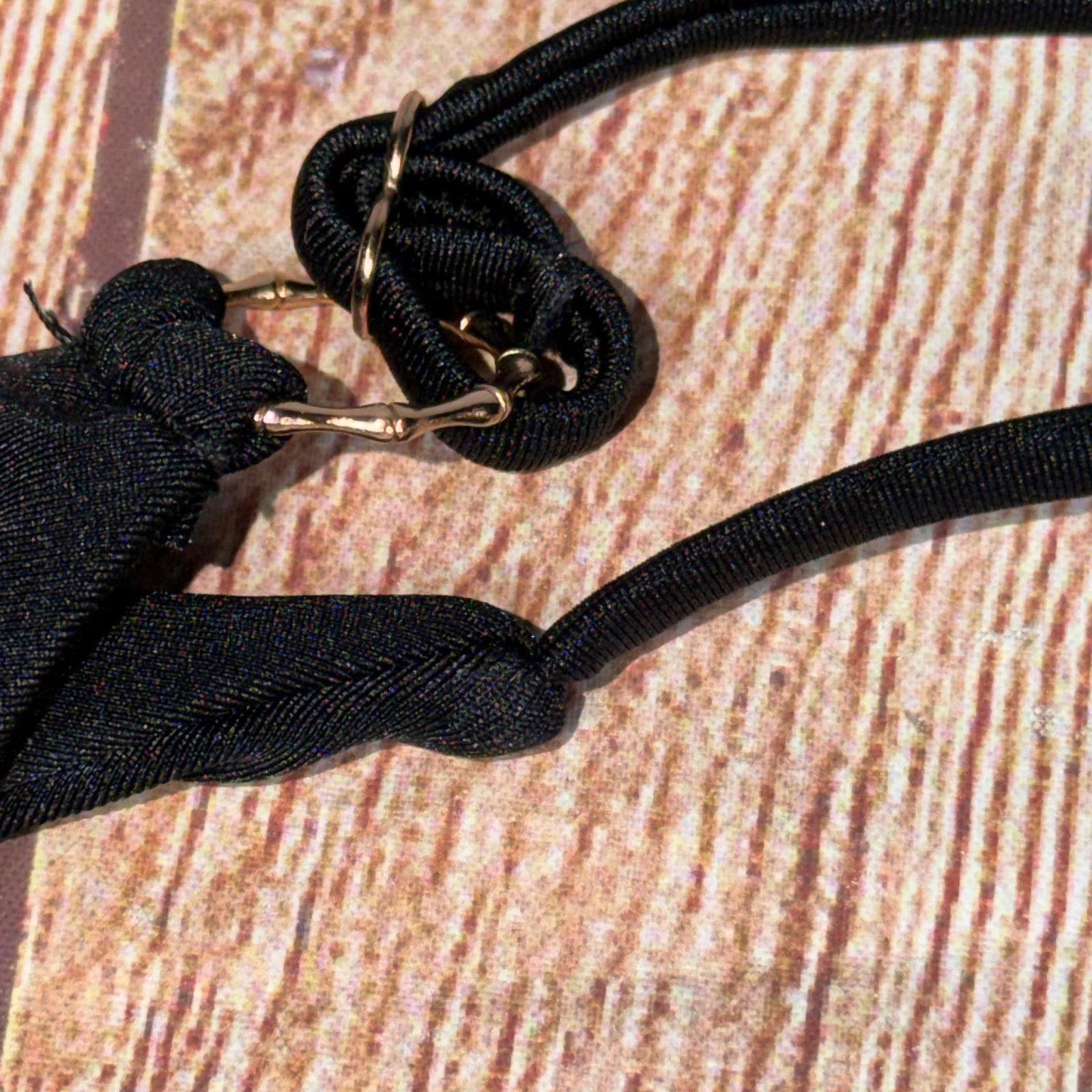 Other Black Swimwear Bottom with Adjustable Straps Size Small NWOT Size ONE SIZE - 3 Thumbnail