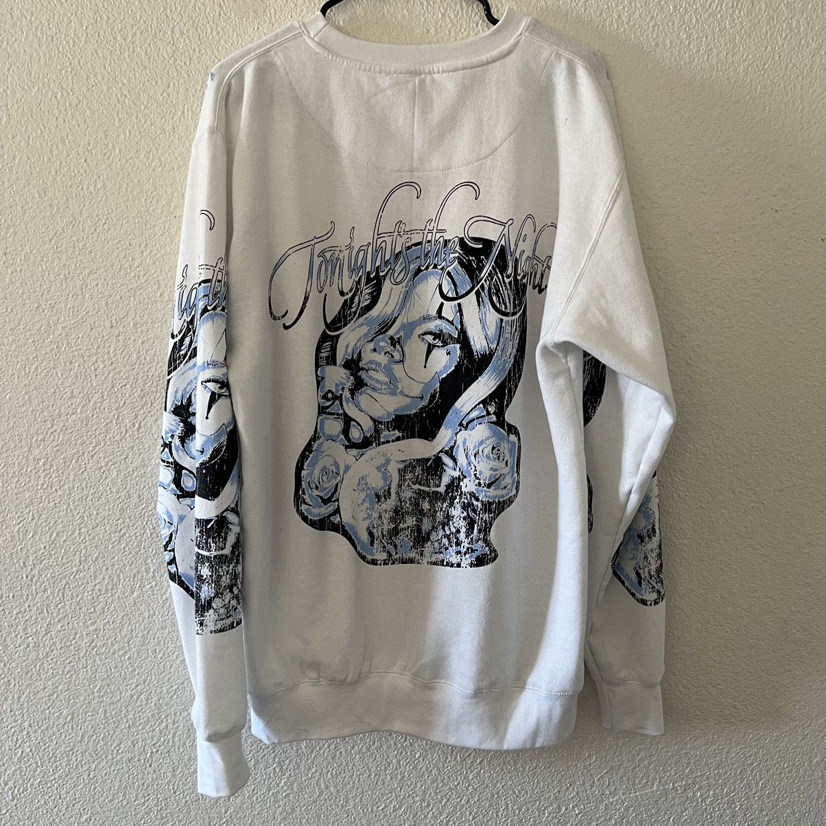 Designer × Fuck The Population Fuccuwant White Long sleeve RARE Size US L / EU 52-54 / 3 - 1 Thumbnail