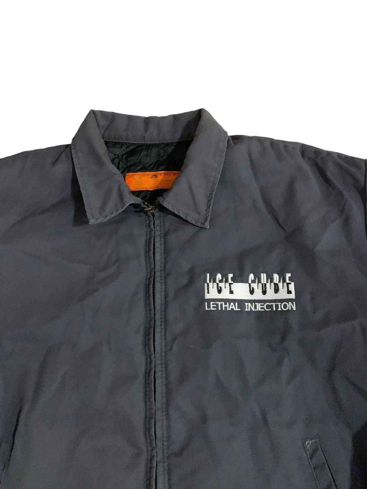 Rap Tees × Vintage Vintage 1993 Ice Cube St Ides Lethal Injection Promo Jacket Size US L / EU 52-54 / 3 - 3 Thumbnail