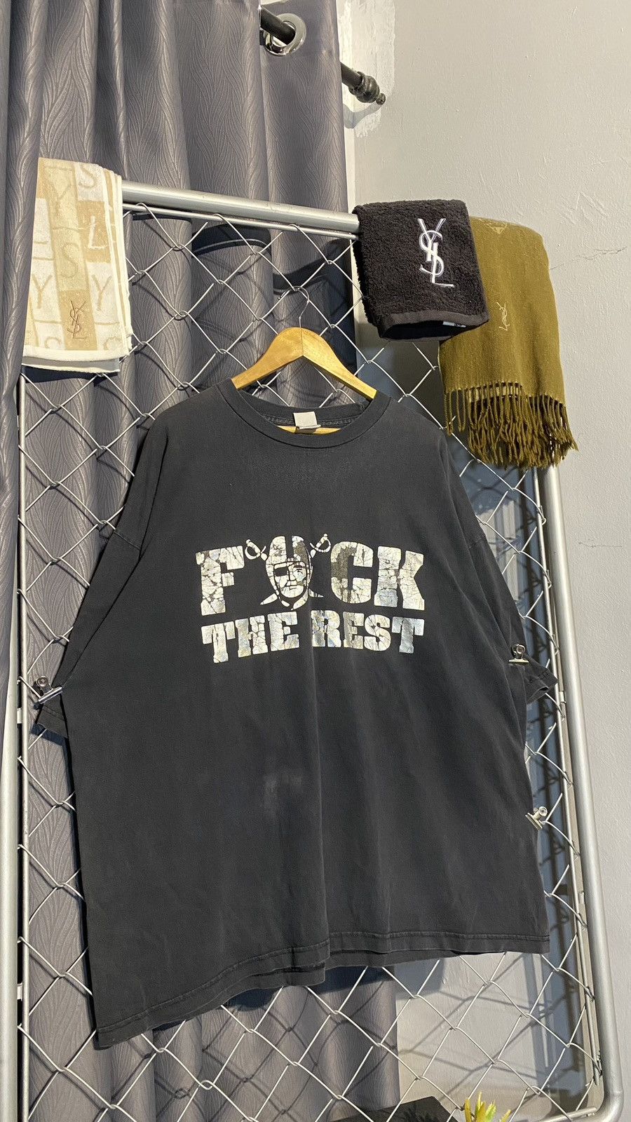 NFL Beautiful Sunfaded RAIDERS “FUCK THE REST” 3XL Size US XXL / EU 58 / 5 - 1 Thumbnail