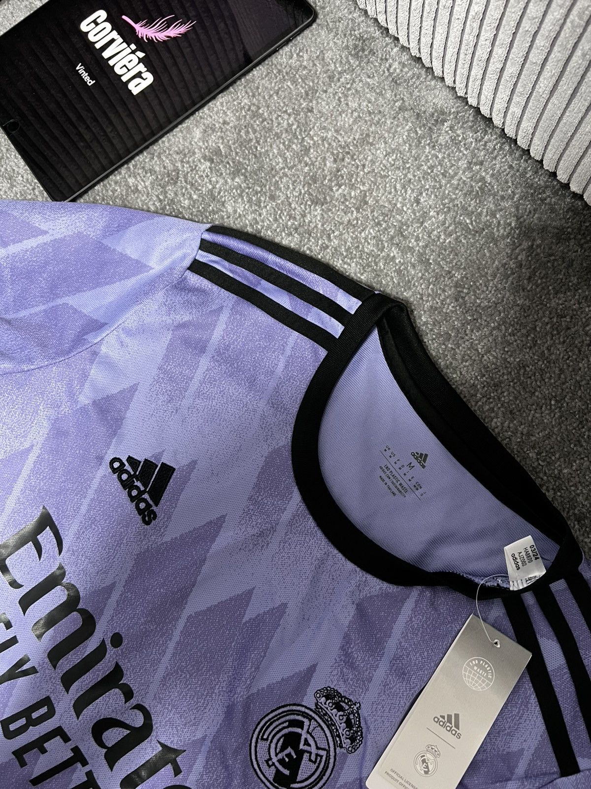 Adidas Adidas Real Madrid Official Jersey Size US M / EU 48-50 / 2 - 2 Thumbnail