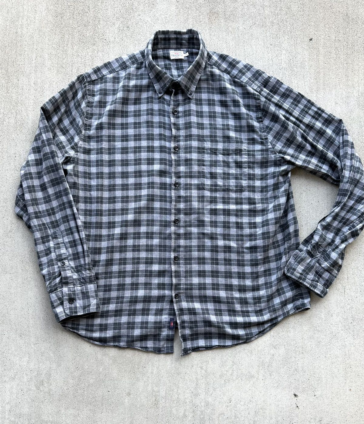 Faherty Faherty Plaid Flannel Shirt Men Size Xl Organic Cotton Size US XL / EU 56 / 4 - 1 Thumbnail