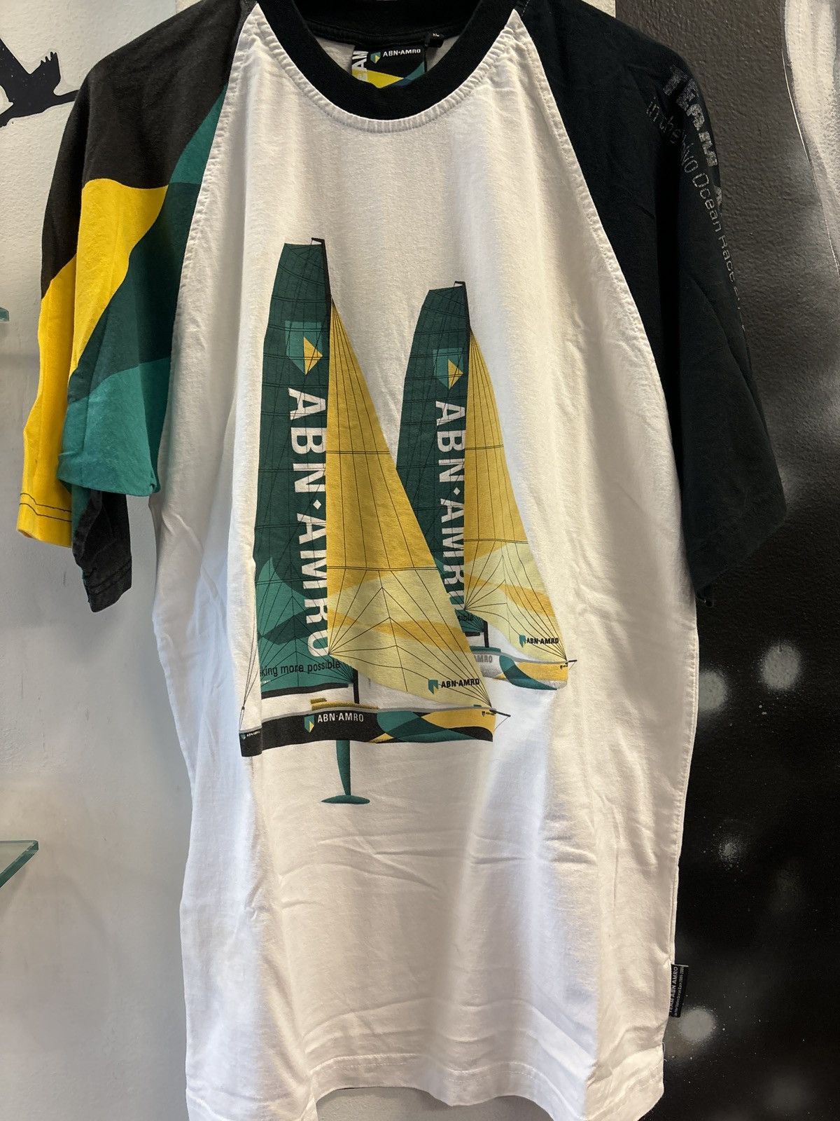 Vintage Volvo ocean race team ABN-AMRO Size US XL / EU 56 / 4 - 1 Thumbnail