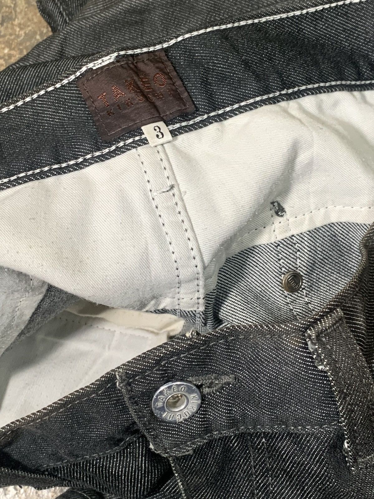 Takeo Kikuchi Takeo Kikuchi Denim Size US 31 - 5 Thumbnail