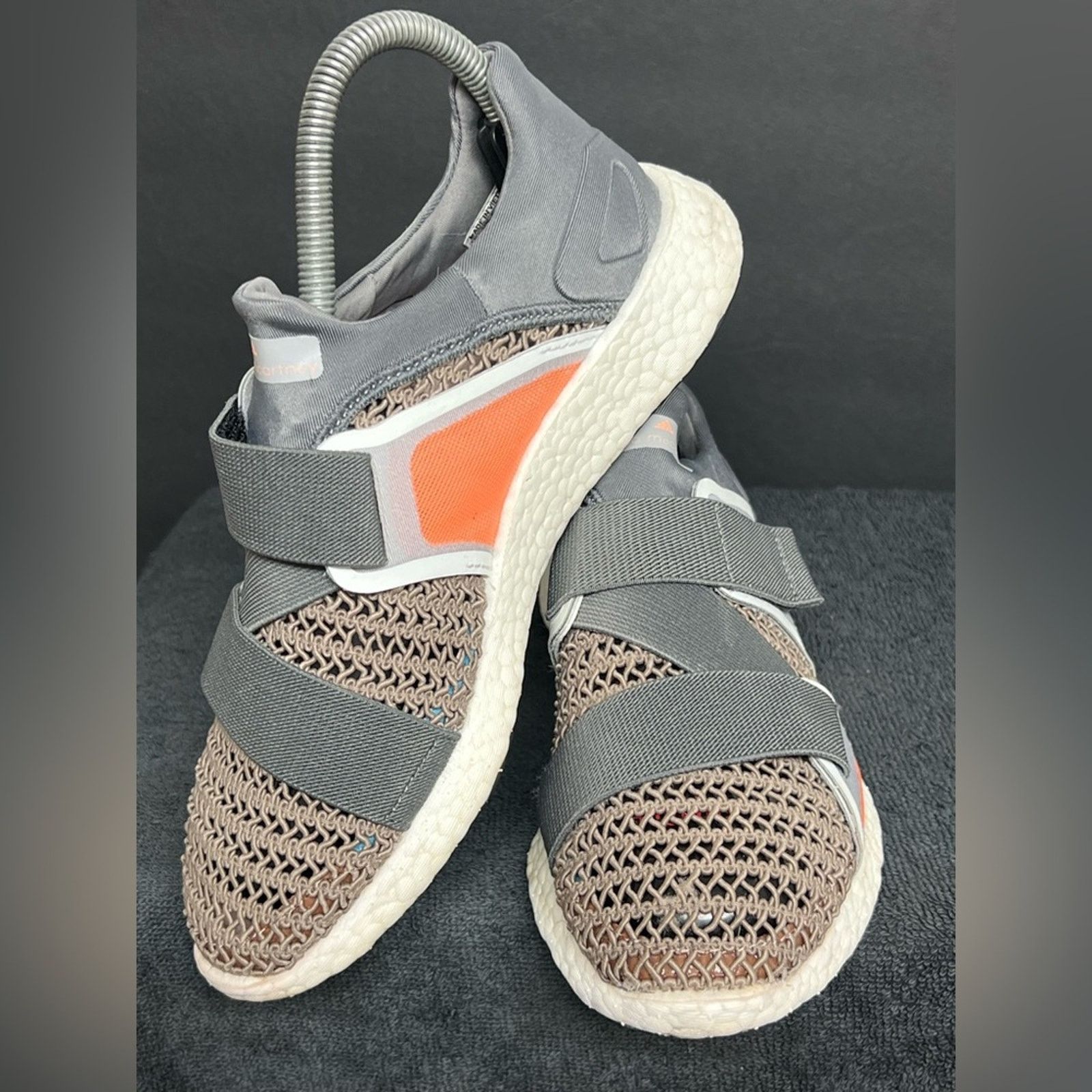 Adidas Adidas Stella McCartney x Pureboost Brown 'Stone Women Nice Size US 6.5 / IT 36.5 - 4 Thumbnail
