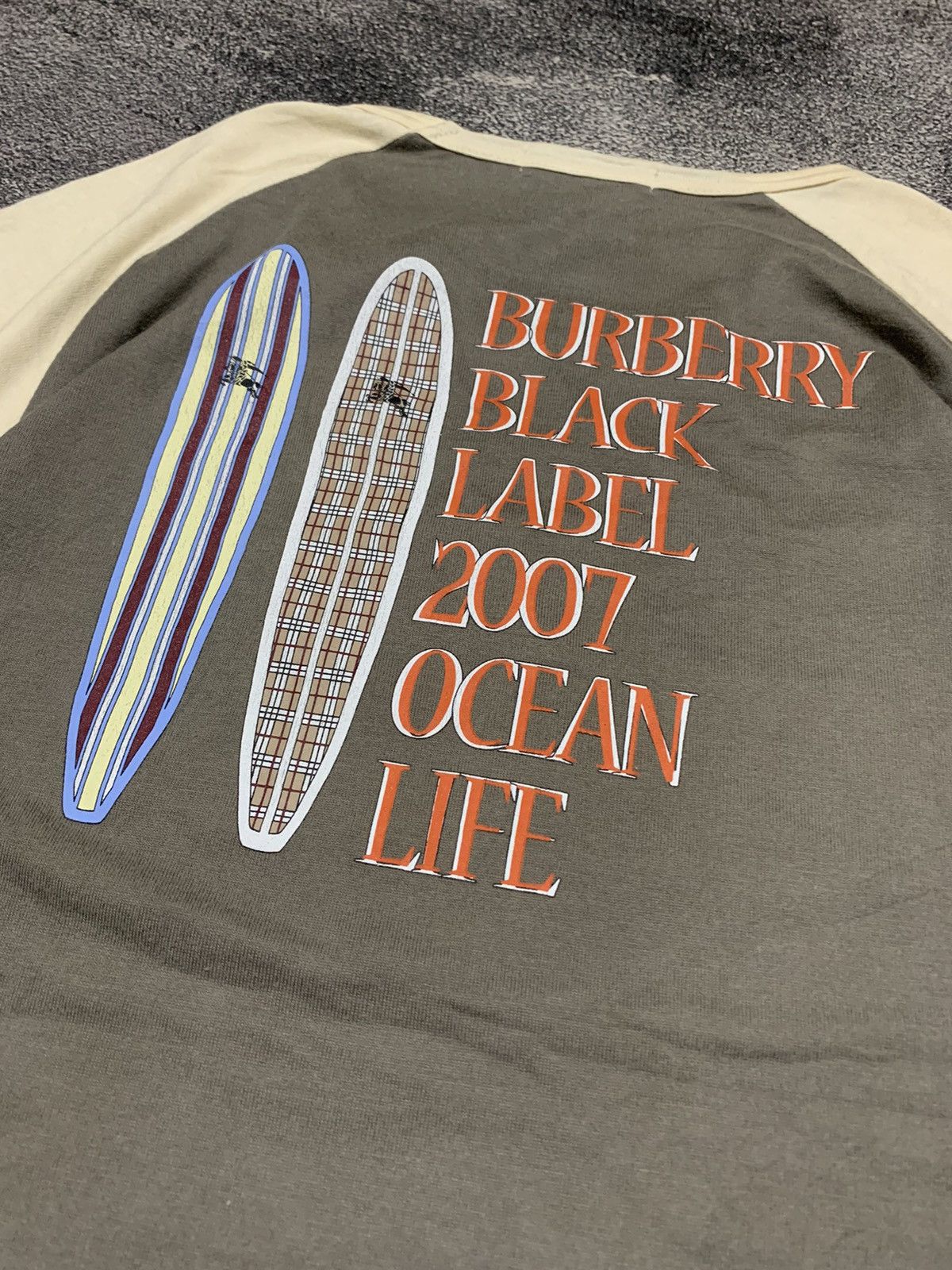 Burberry Burberry black label ocean life 2007 tshirt Size US M / EU 48-50 / 2 - 4 Thumbnail
