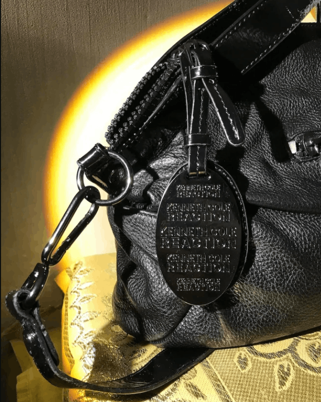 Kenneth Cole Vintage 90s Grunge Leather bag by Kenneth Cole Black Size ONE SIZE - 4 Thumbnail