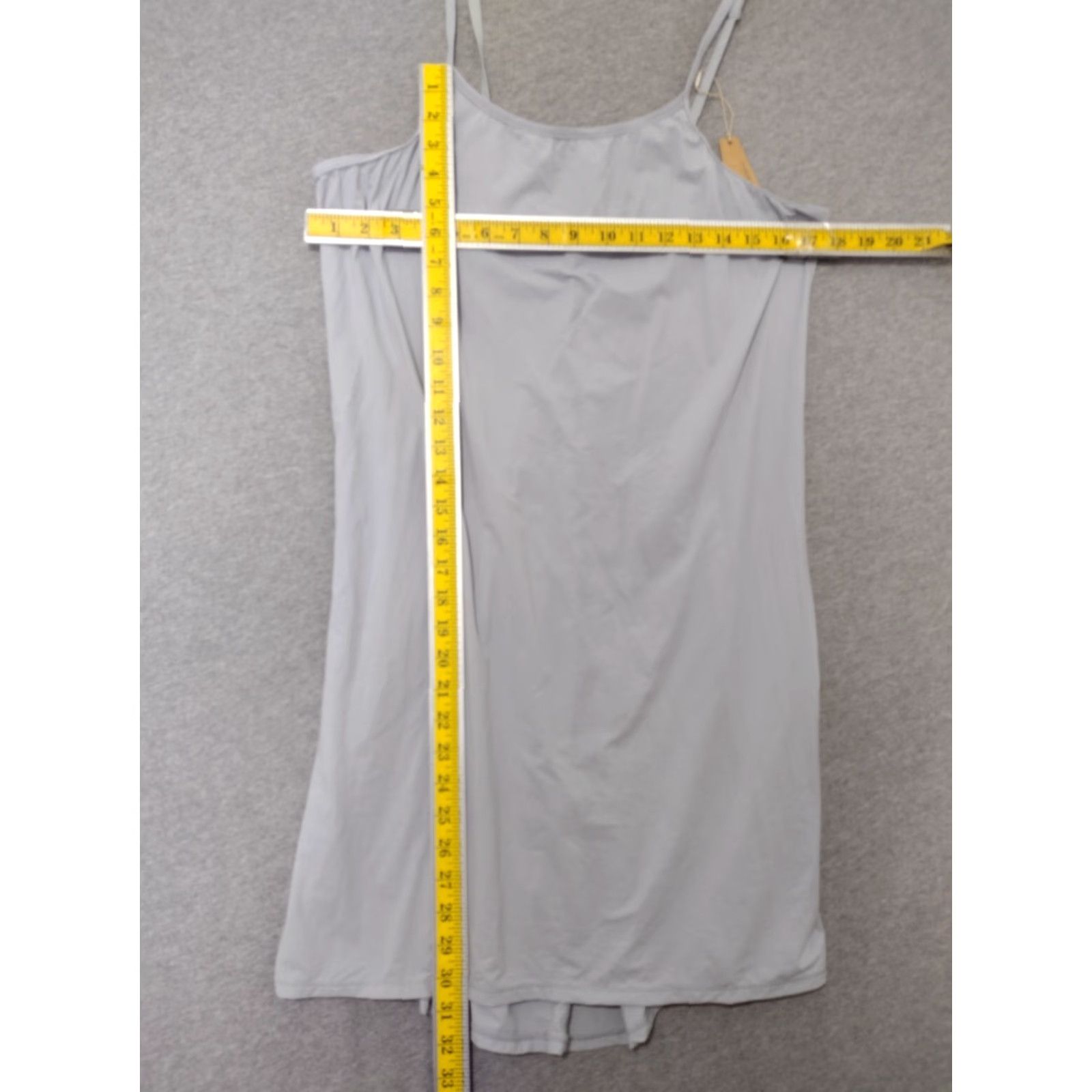 SKIMS SKIMS Women's Fits Everybody Slip Dress Moonstone 4X AP-SLP-0651 Color Moonstone Slip Dress Womens 4X Size XXL / US 16-18 / IT 52-54 - 4 Thumbnail