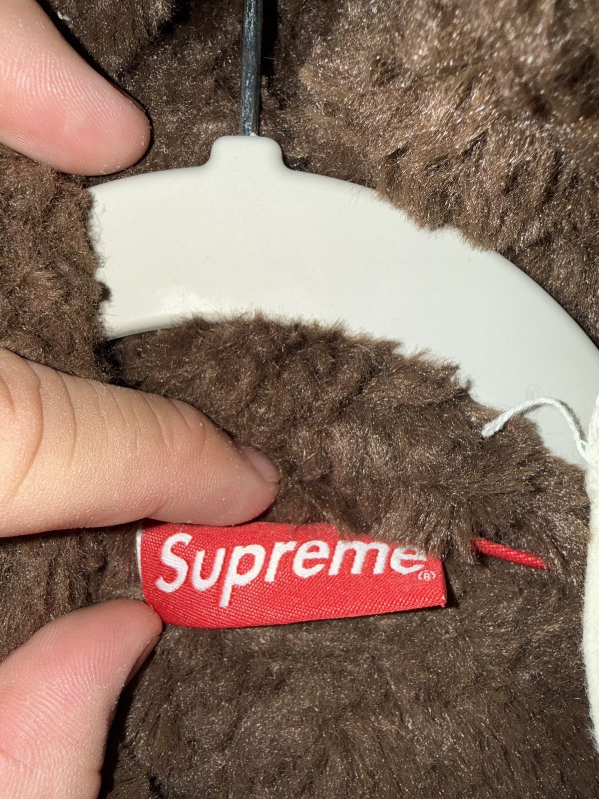 Supreme Supreme faux fur lined zip up hooded sweatshirt Size US L / EU 52-54 / 3 - 4 Thumbnail