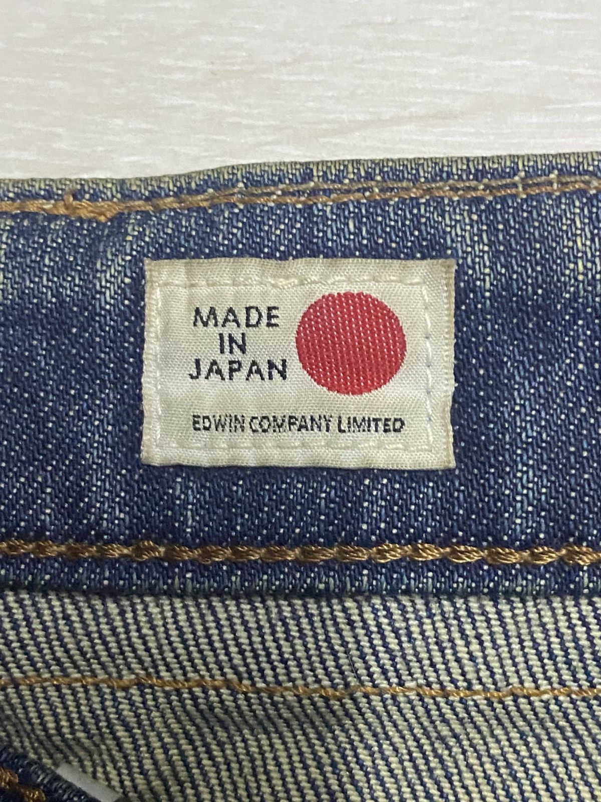 Japanese Brand Vintage Japanese Brand Edwin 503 Mud Wash Distressed Jeans Size US 34 / EU 50 - 16 Thumbnail