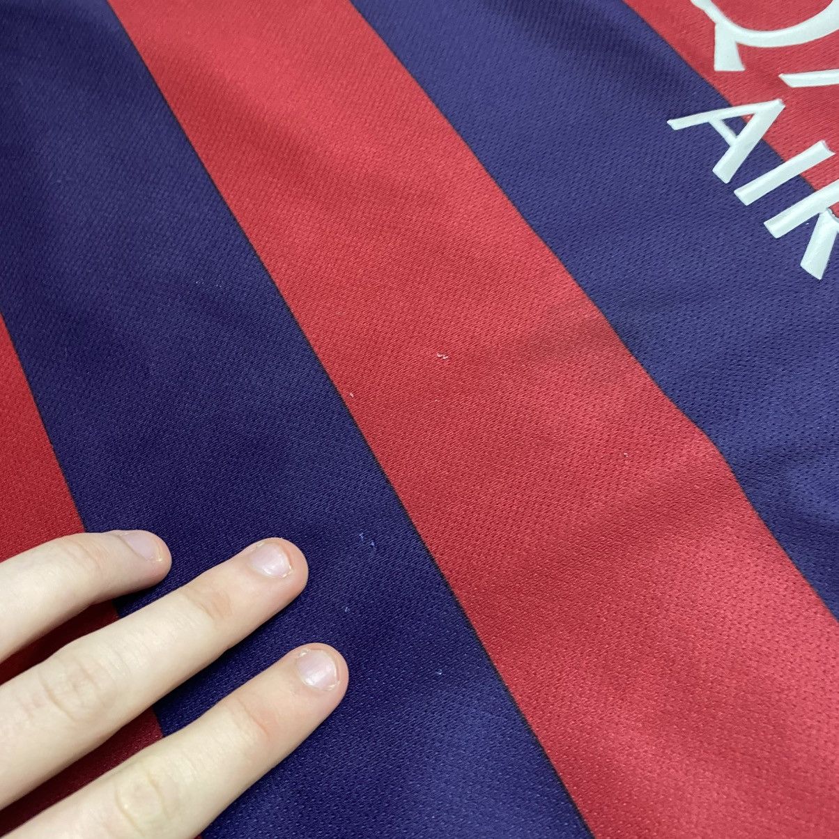 Nike Men’s Nike FC Barcelona 2015 Match Soccer jersey Size US M / EU 48-50 / 2 - 9 Thumbnail