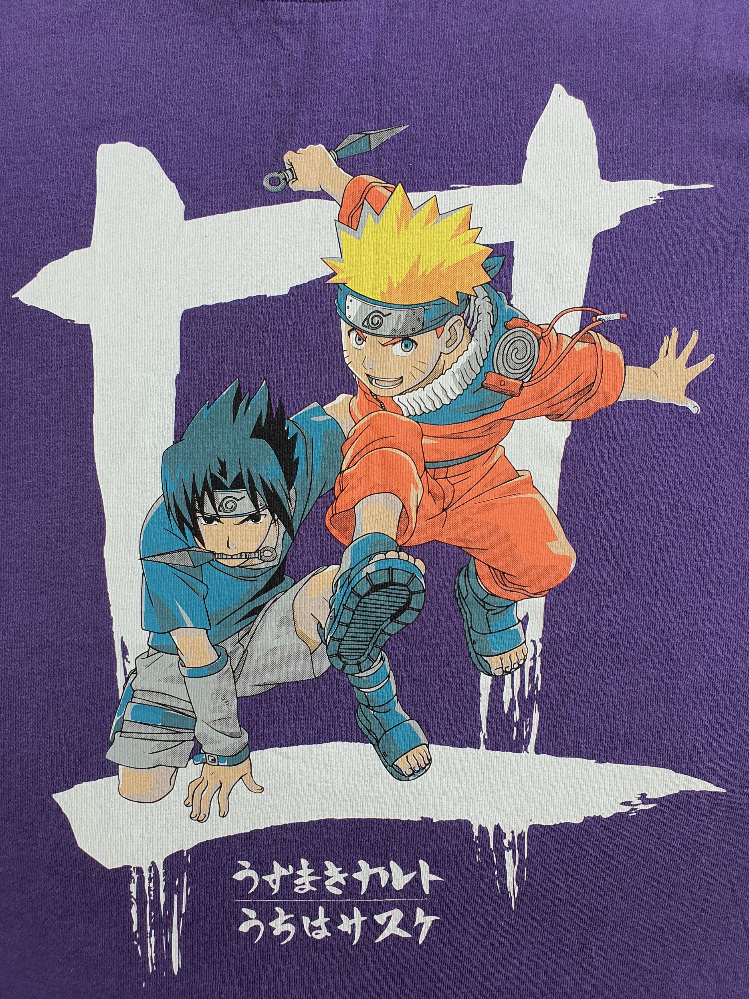 Anime NARUTO - Graphic Short Sleeve T-Shirt Size US M / EU 48-50 / 2 - 6 Thumbnail