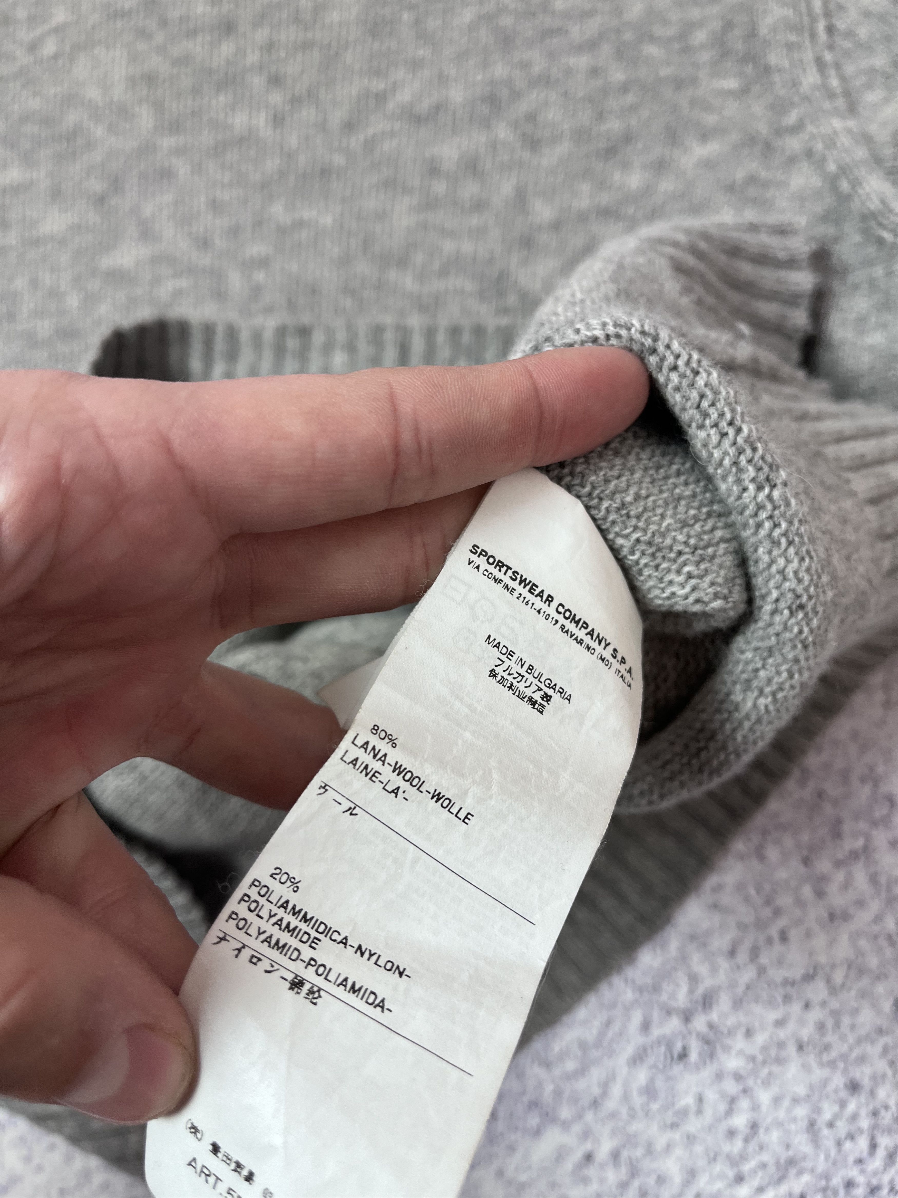 Stone Island × Vintage Vintage men’s sweater Stone Island size M Size US M / EU 48-50 / 2 - 18 Thumbnail
