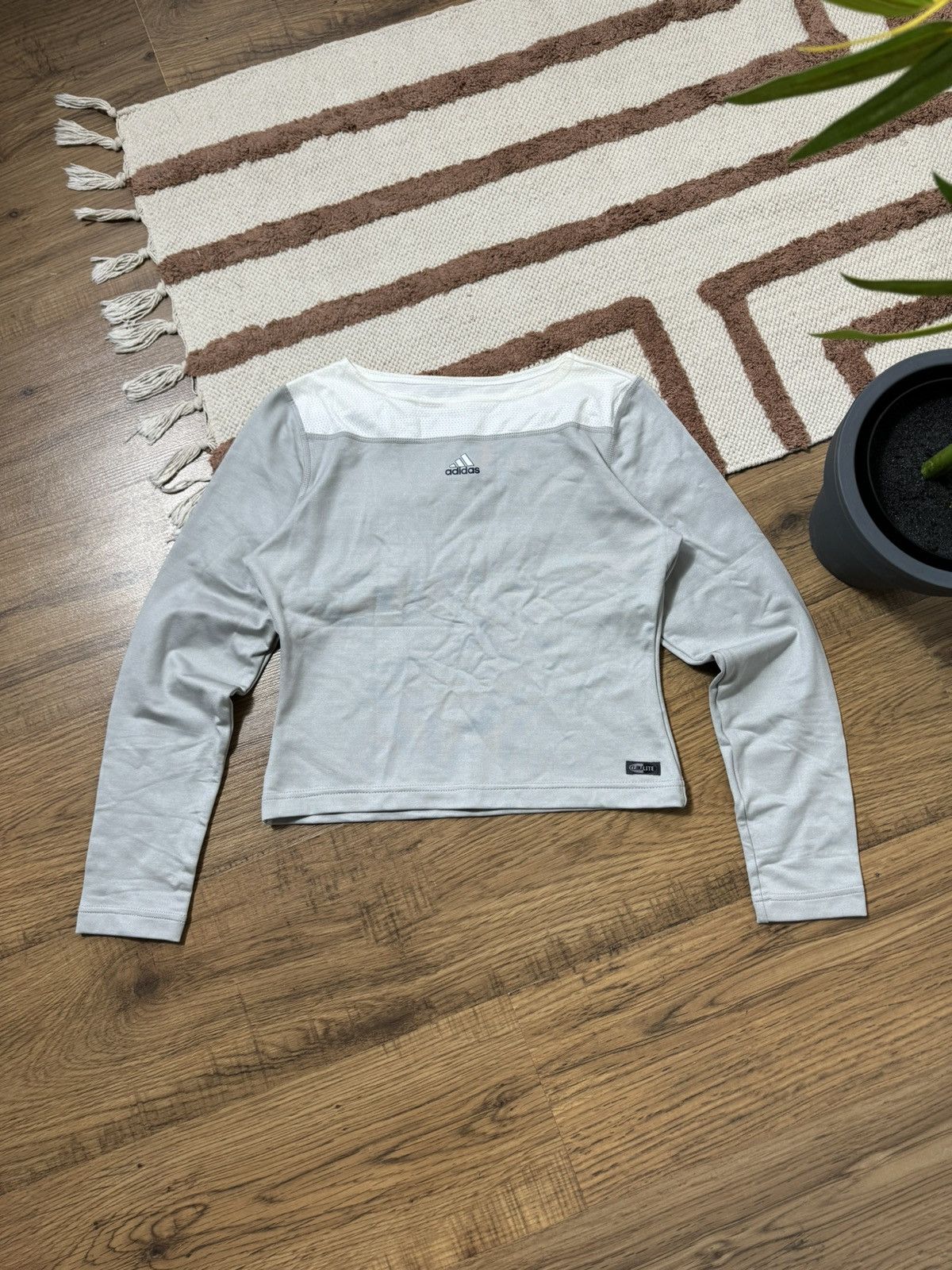 Adidas VINTAGE ADIDAS CLIMALITE WMNS LONGSLEEVE Size L / US 10 / IT 46 - 1 Thumbnail