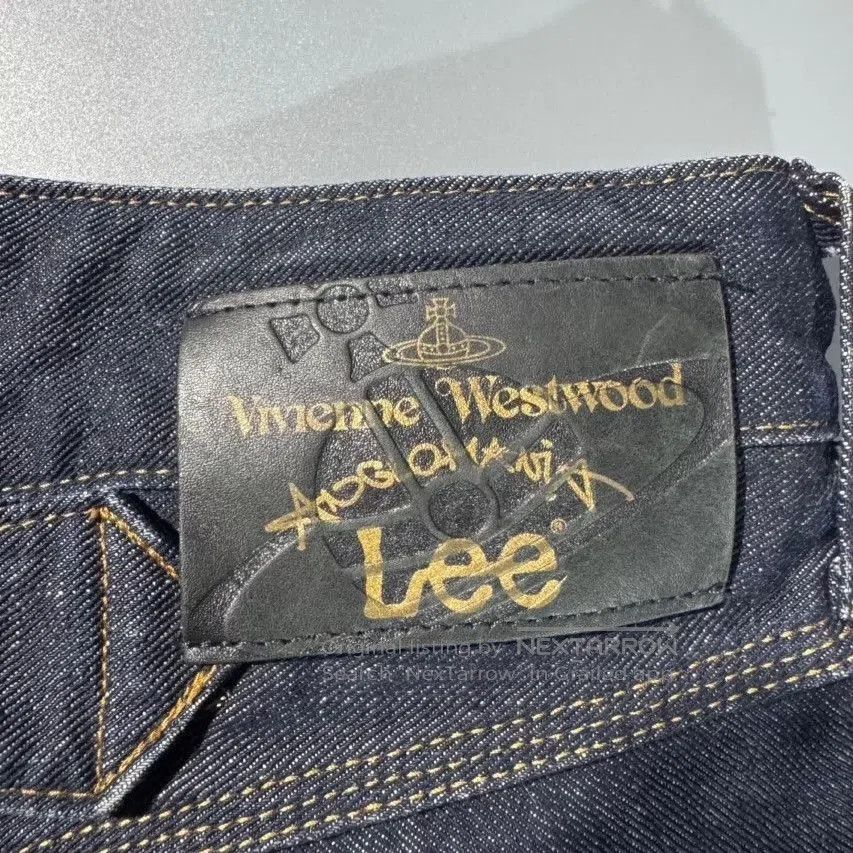 Vivienne Westwood Vivienne Westwood x Lee Curved Raw Denim Jeans. Size US 29 - 4 Thumbnail