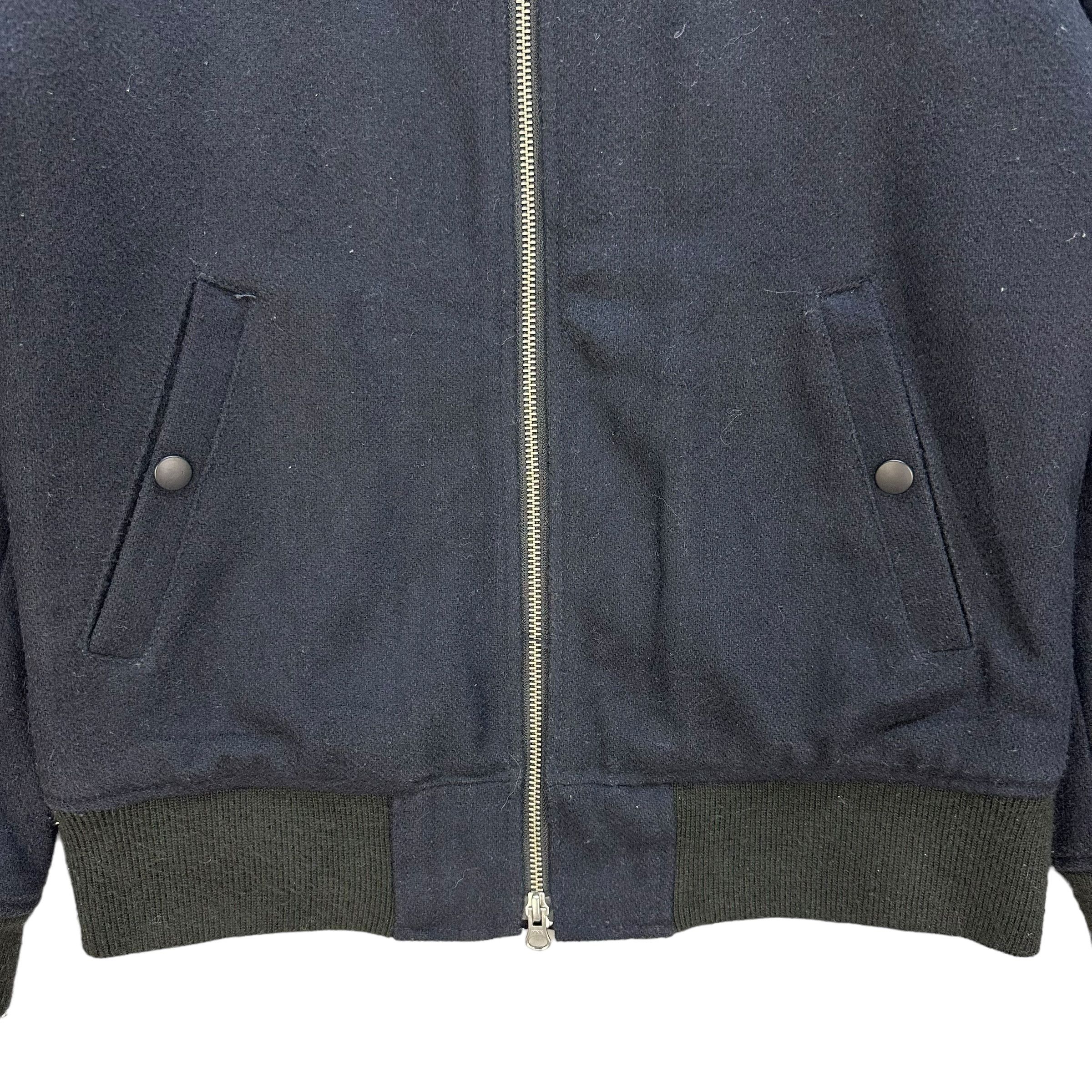 HARE HARE Wool Bomber Jacket #A23-0519 Size US M / EU 48-50 / 2 - 3 Thumbnail