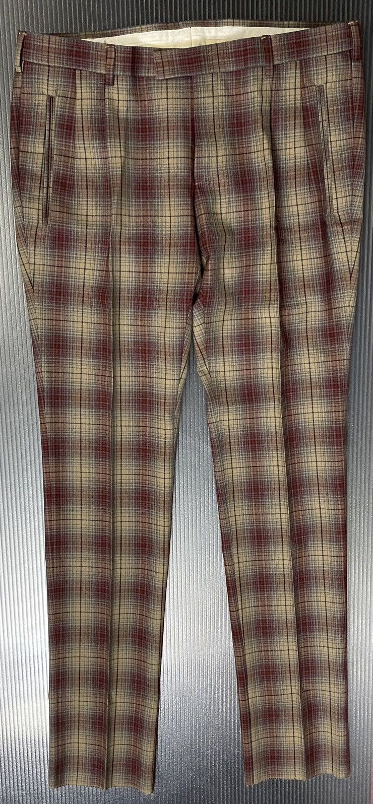 Gucci Gucci 🇮🇹 night crawler wool cosmopolitan slacks 50 36 NEW Size US 36 / EU 52 - 1 Thumbnail