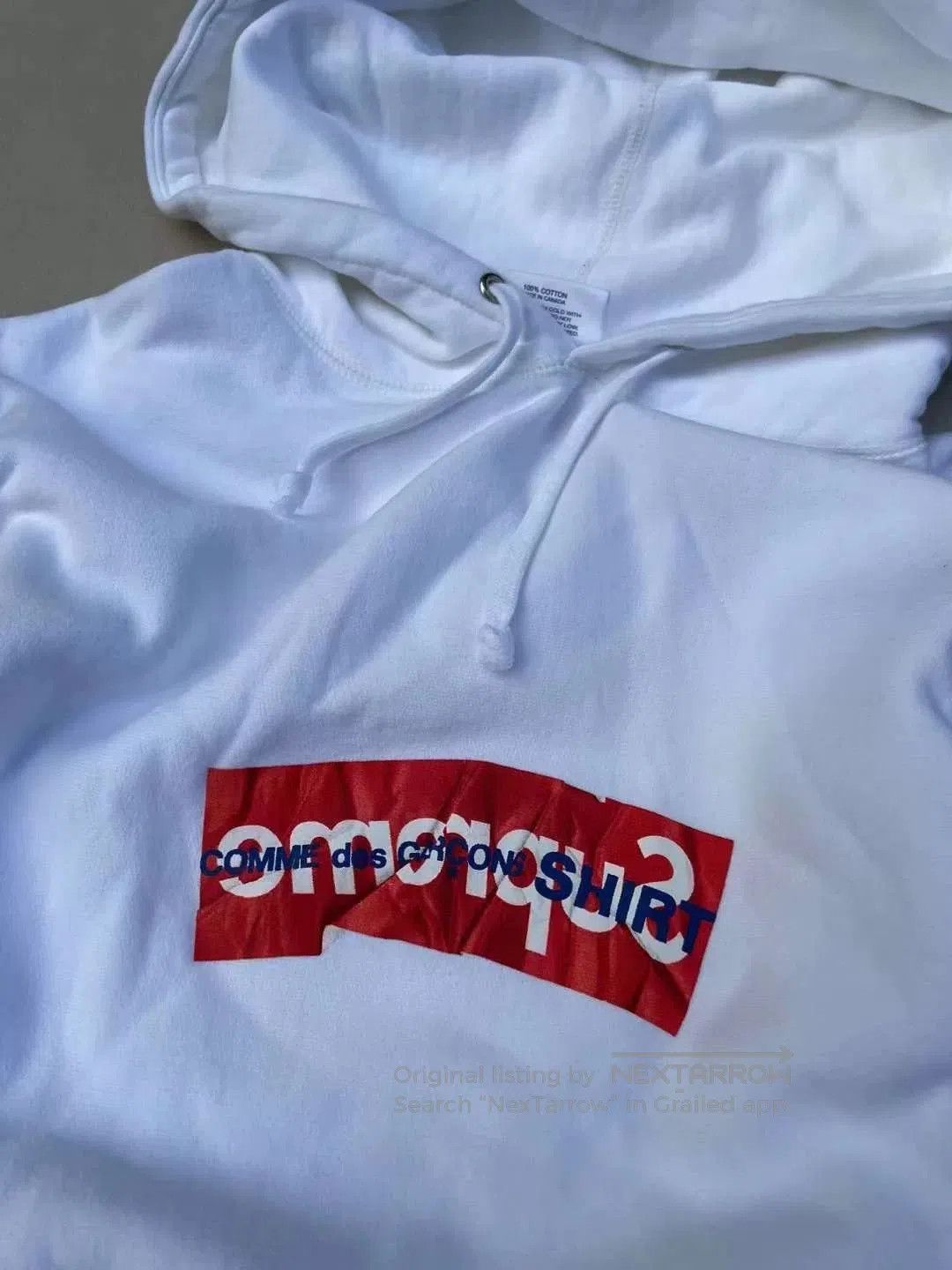Supreme Supreme CDG 17FW Box Logo Hoodie. Size US XL / EU 56 / 4 - 7 Thumbnail