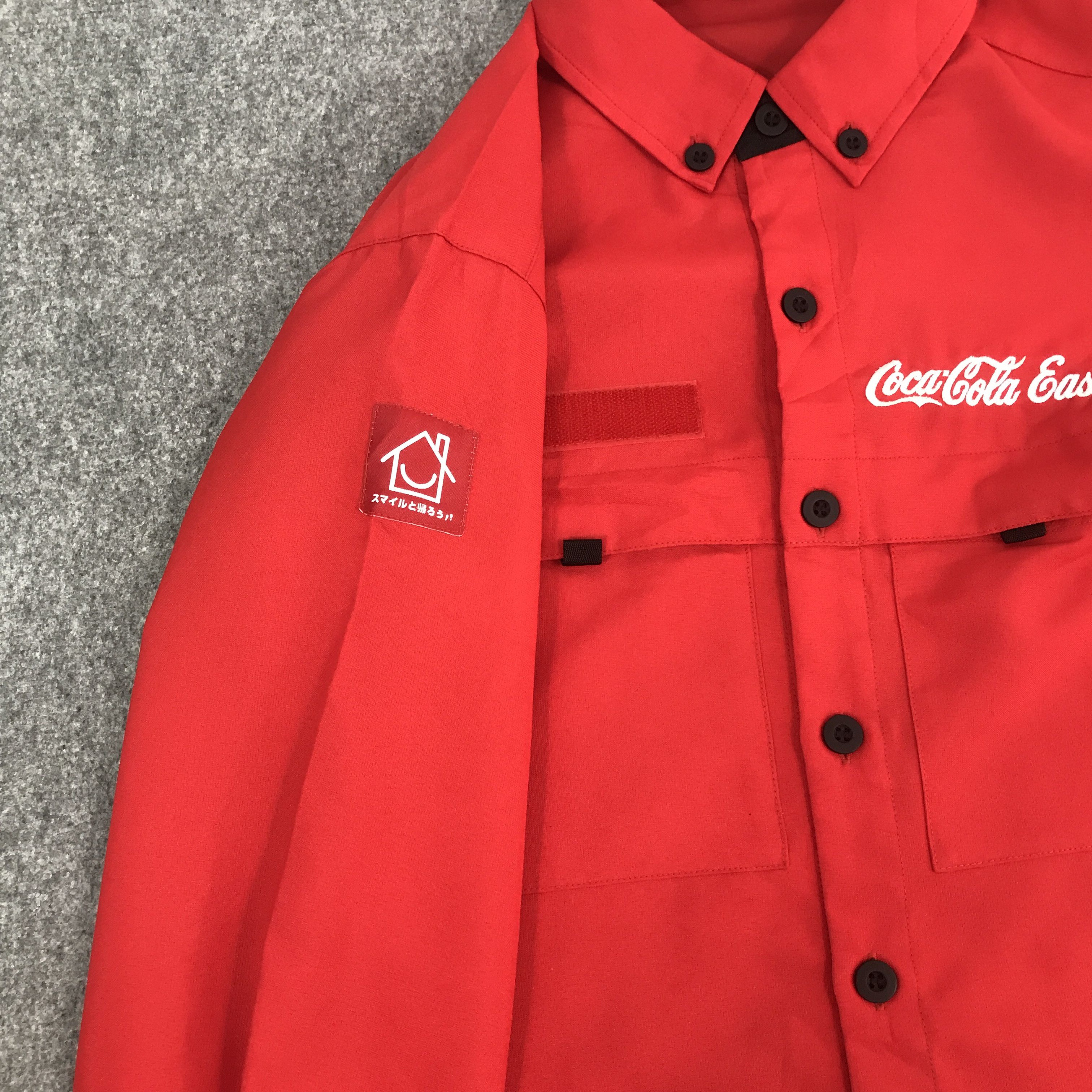 Coca Cola × Japanese Brand Rare Coca Cola Button Up Worker Japan Shirt Size US M / EU 48-50 / 2 - 8 Thumbnail