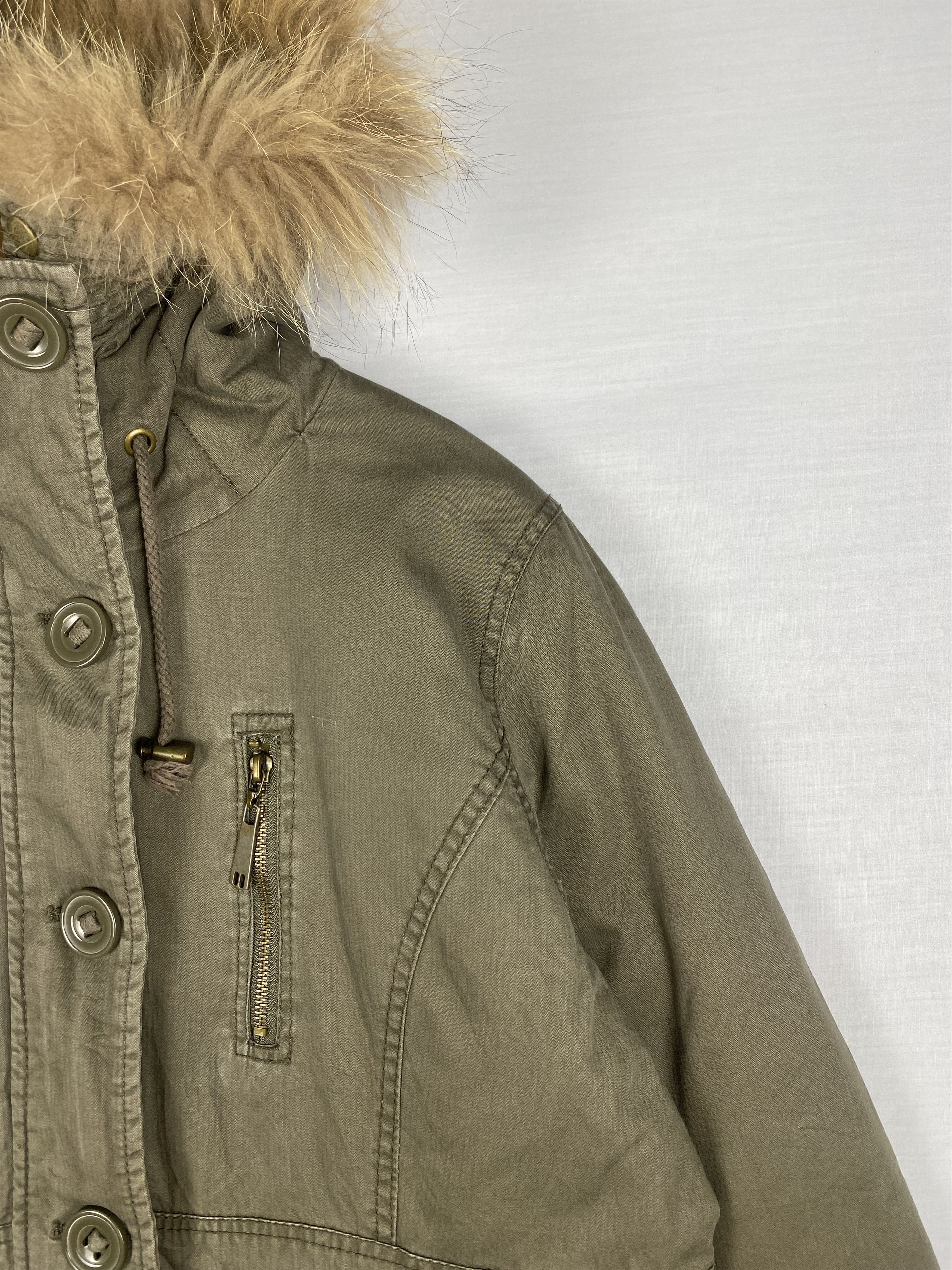 Japanese Brand Vintage Jinnee Sherpa Hoodie Zip Up Parka Jacket Size US XL / EU 56 / 4 - 5 Thumbnail