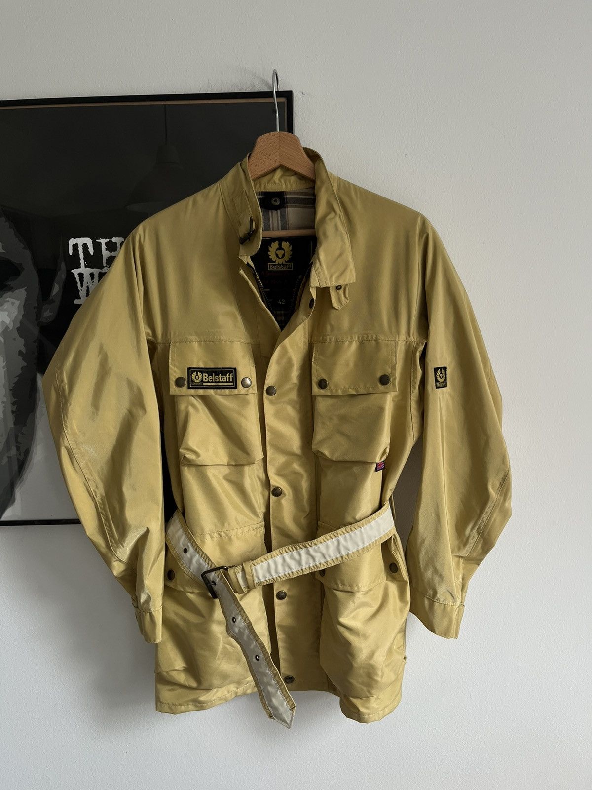 Belstaff × Vintage Belstaff vintage Biker Nylon Jacket Size US XS / EU 42 / 0 - 1 Thumbnail